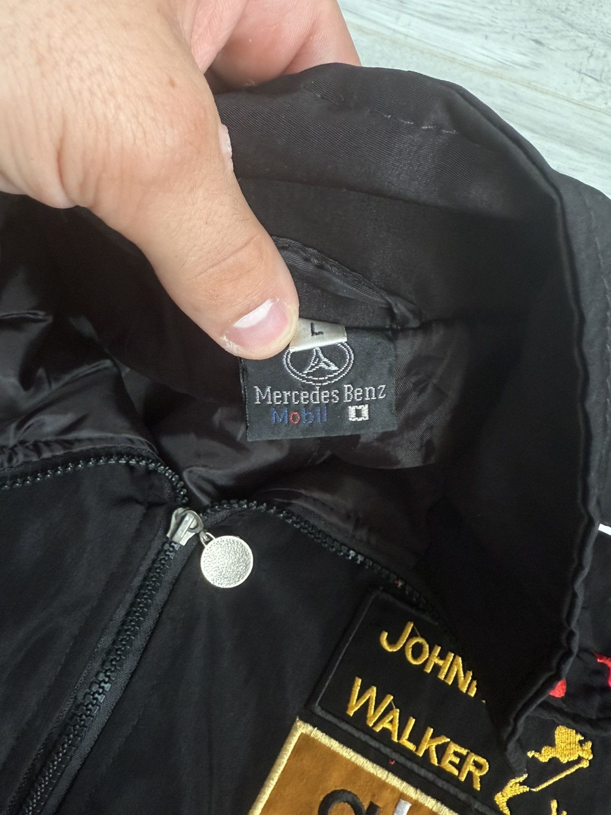 Mercedes-Benz × Vintage Vintage Jacket Mercedes-Benz hype Santander McLaren Size US L / EU 52-54 / 3 - 5 Thumbnail