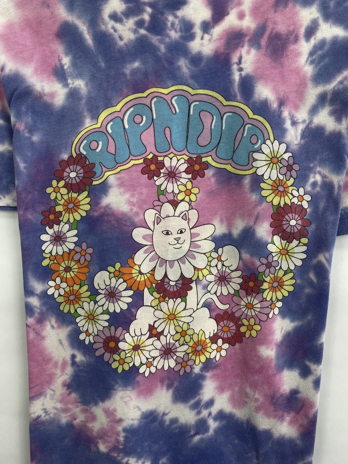 Golf Wang × RIPNDIP ☮️ ✌️ Rip N Dip Peace Tie Dye Love t-shirt hype rare retro Y2K Size US M / EU 48-50 / 2 - 4 Thumbnail
