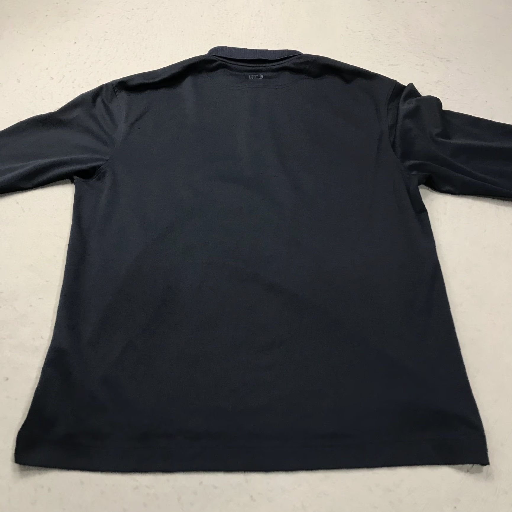 Footjoy FootJoy Polo Shirt Mens Large Blue Solid Golf Shirt Comfortable Stretch Size US L / EU 52-54 / 3 - 6 Thumbnail