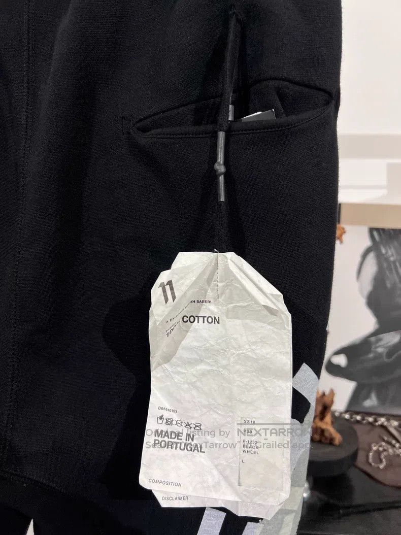 Boris Bidjan Saberi Boris Bidjan Saberi Size L Letter print drawstring jogger p Size US 32 / EU 48 - 4 Thumbnail