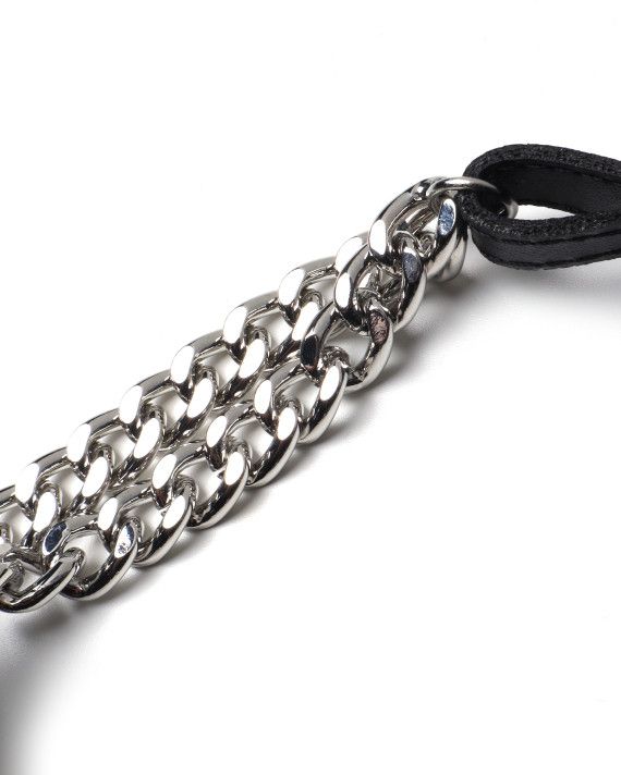 Noir Kei Ninomiya Noir Kei Ninomiya - Leather Multiple Necktie necklace black Size ONE SIZE - 9 Thumbnail