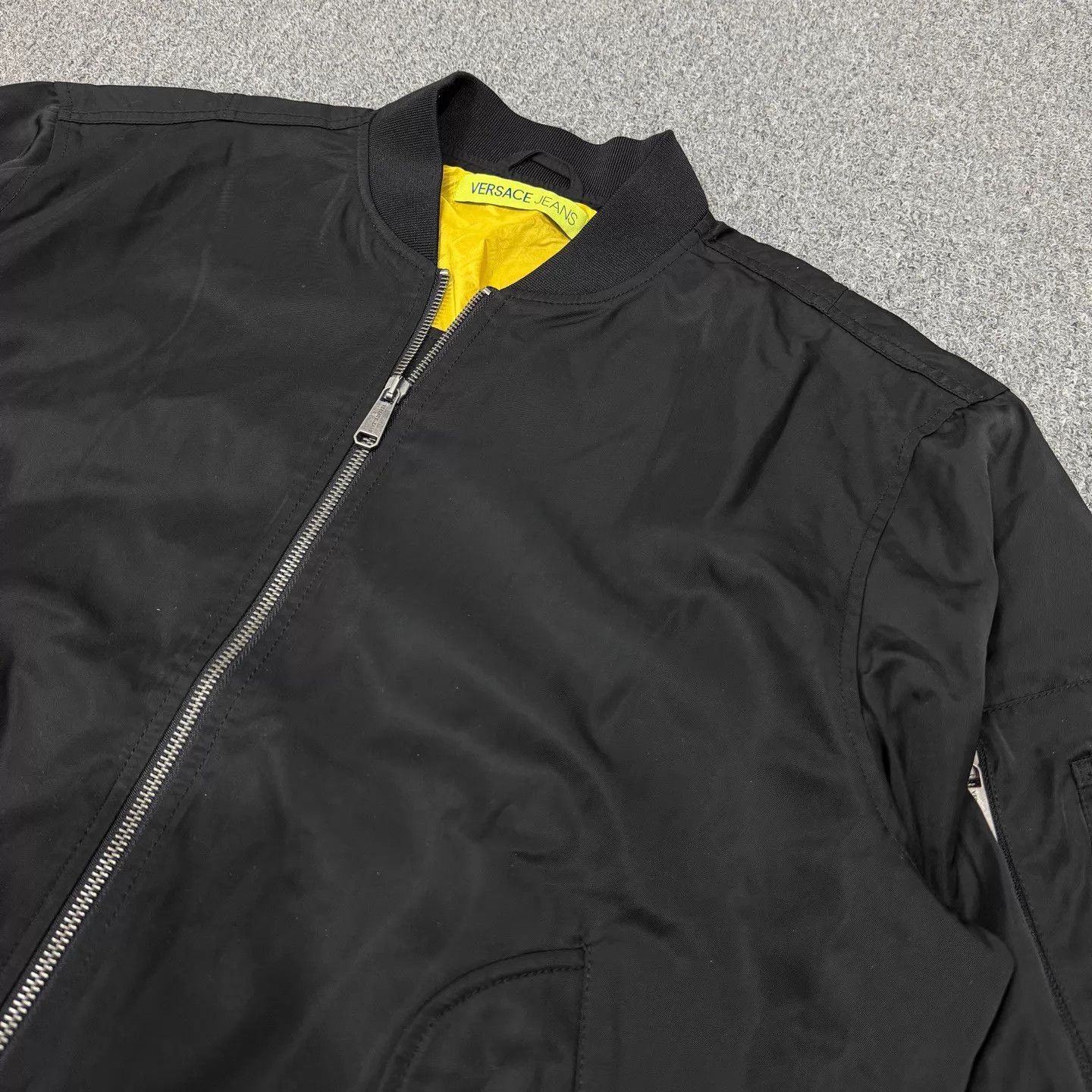 Versace Versace Black Nylon Jacket 46 99 New Size US S / EU 44-46 / 1 - 3 Thumbnail