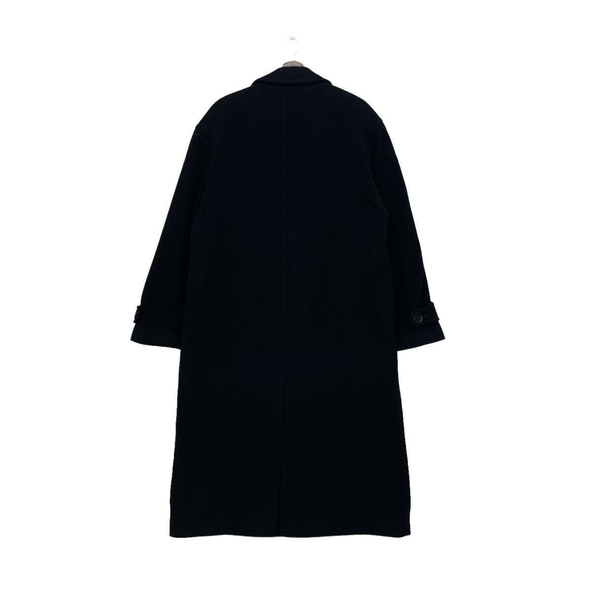 Strellson 🔥Italian Designer Strellson Over Coat Double Breast Black Size US L / EU 52-54 / 3 - 3 Thumbnail