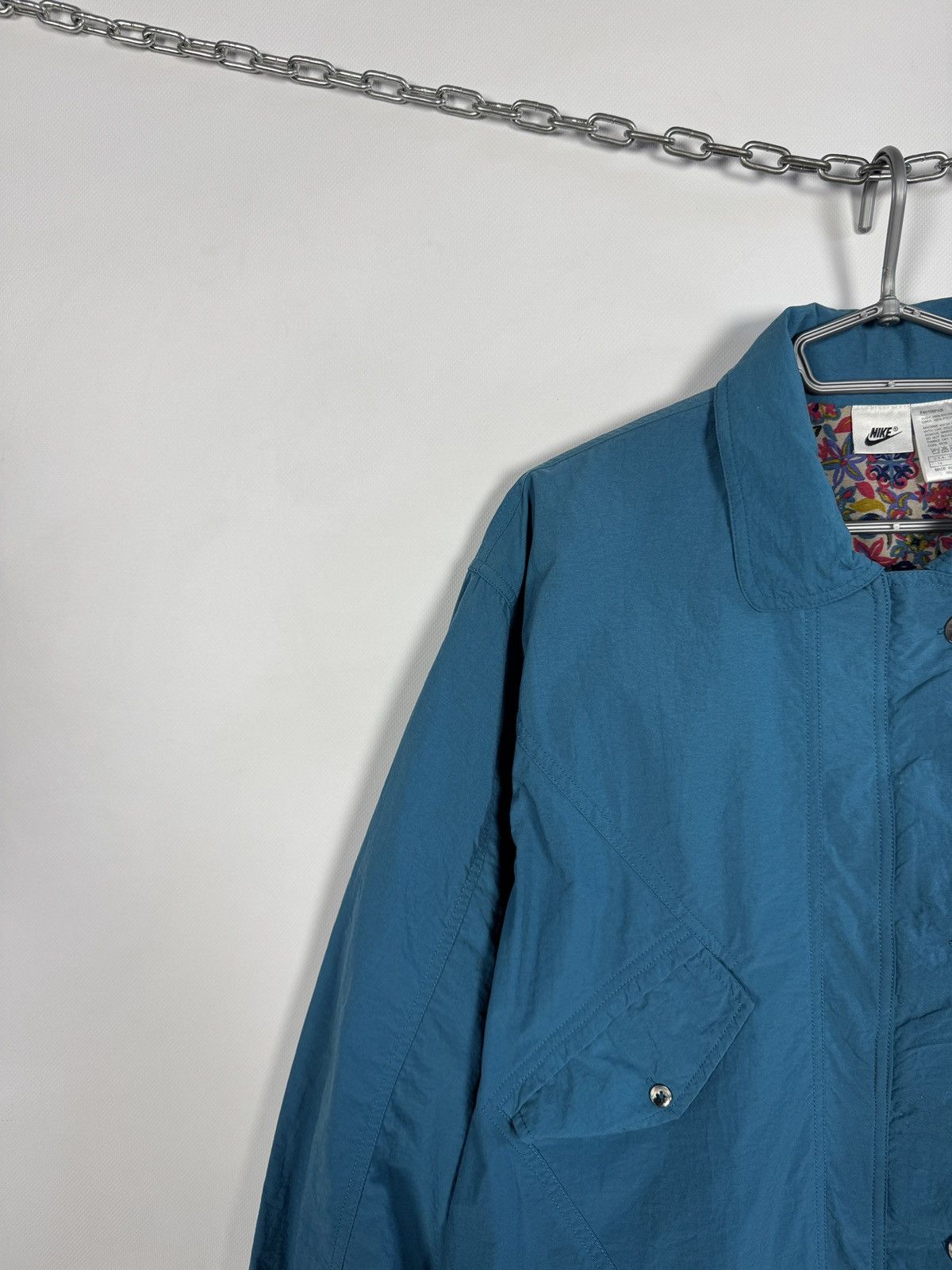 Nike Vintage 90s Nike Nylon Jacket Lightweight Parka Retro Size L Size L / US 10 / IT 46 - 3 Thumbnail