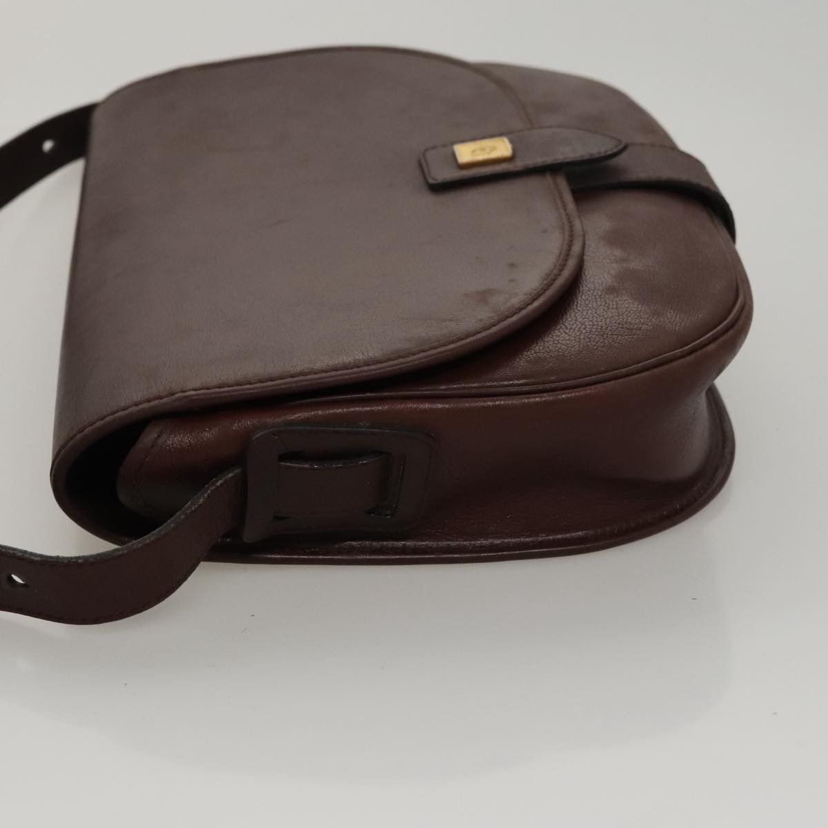 Dior DIOR Shoulder Bag Leather Bordeaux Gold Size ONE SIZE - 5 Thumbnail