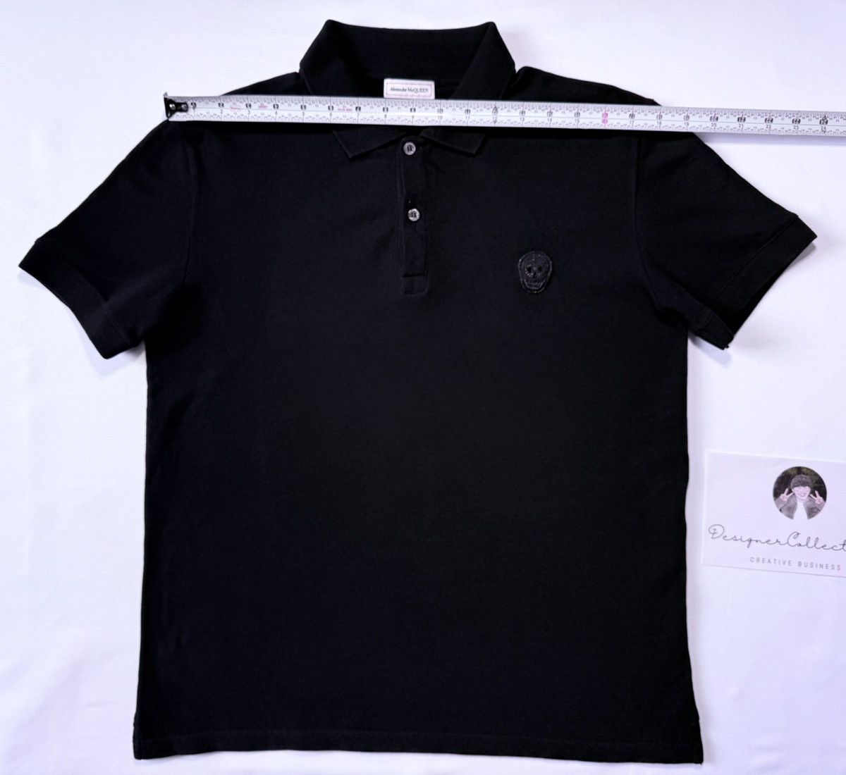 Alexander McQueen Alexander McQueen Men's Skull Polo M Size US M / EU 48-50 / 2 - 6 Thumbnail