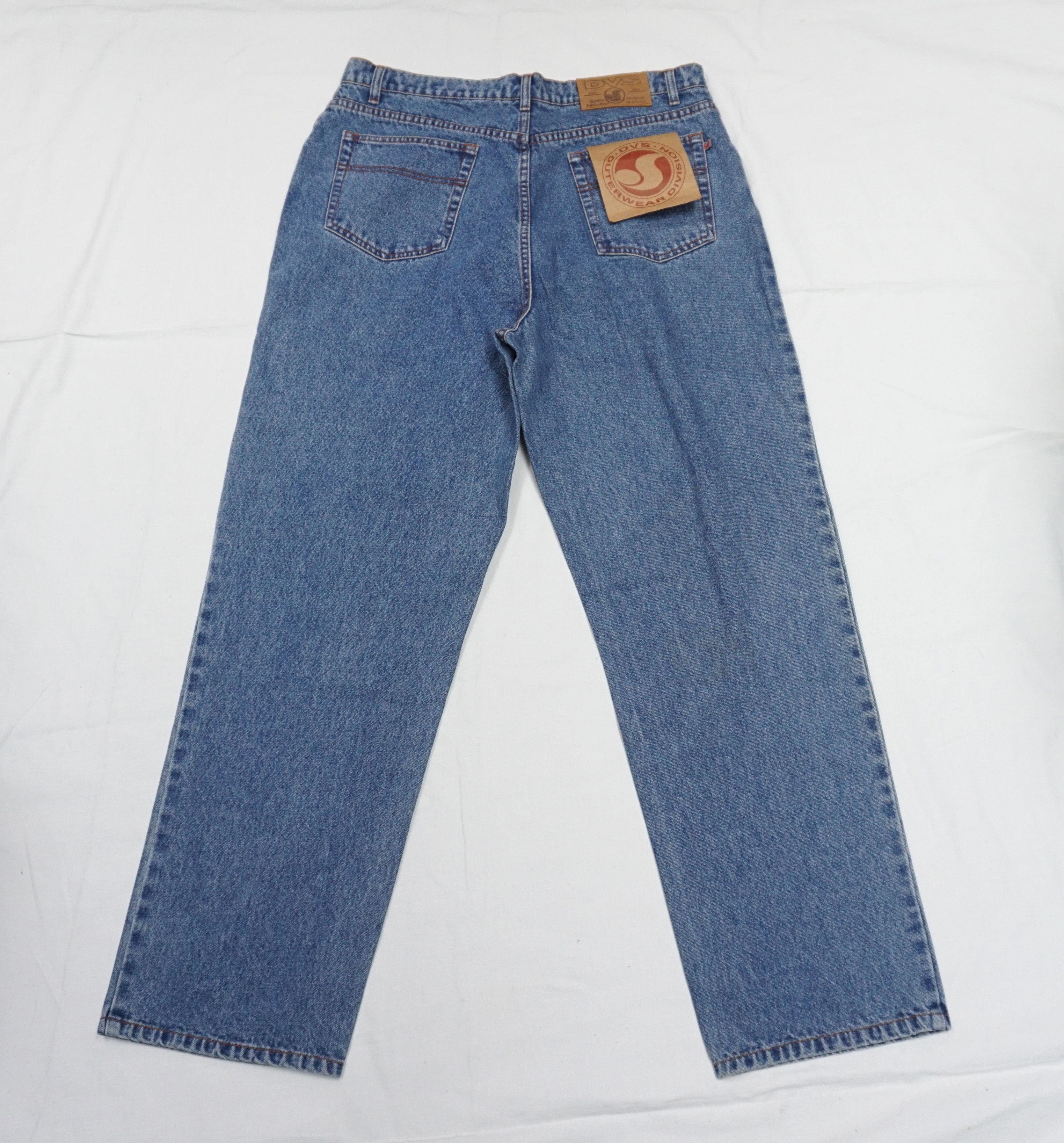 DVS × Vintage 90's DVS Denim Old Skate Size US 39 - 1 Thumbnail