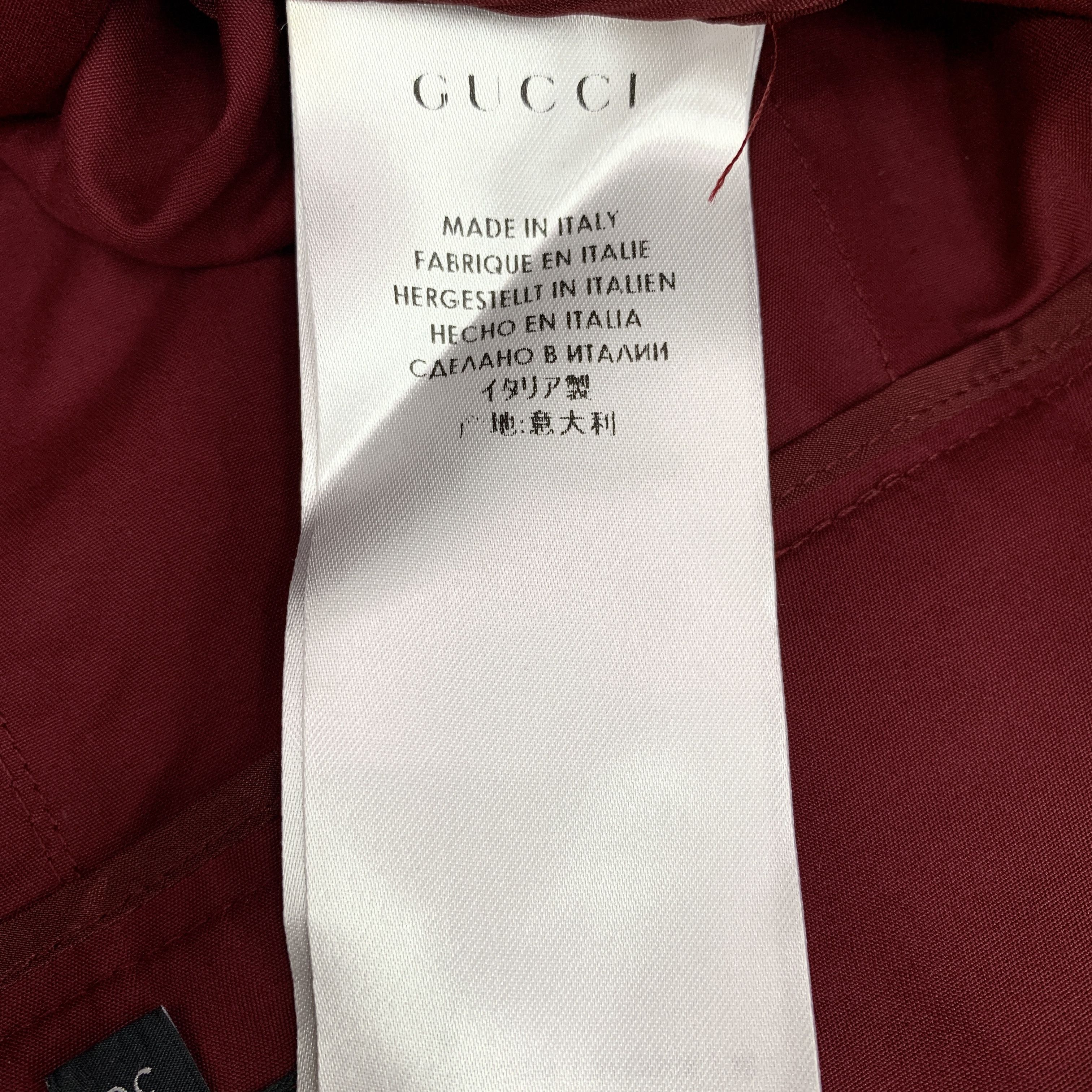 Gucci Gucci Skirt Side-Slit Cotton Red (Size S) Size 26" / US 2 / IT 38 - 4 Thumbnail