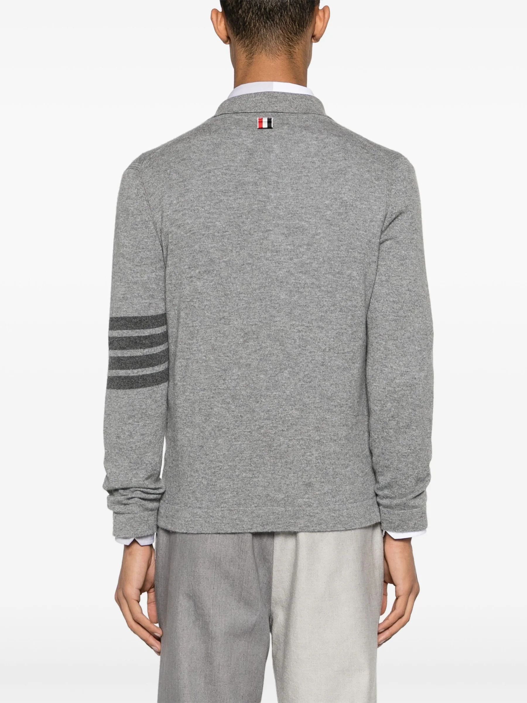 Thom Browne o1s22i1n1224 Cashmere Cardigan in Grey Size US M / EU 48-50 / 2 - 4 Thumbnail