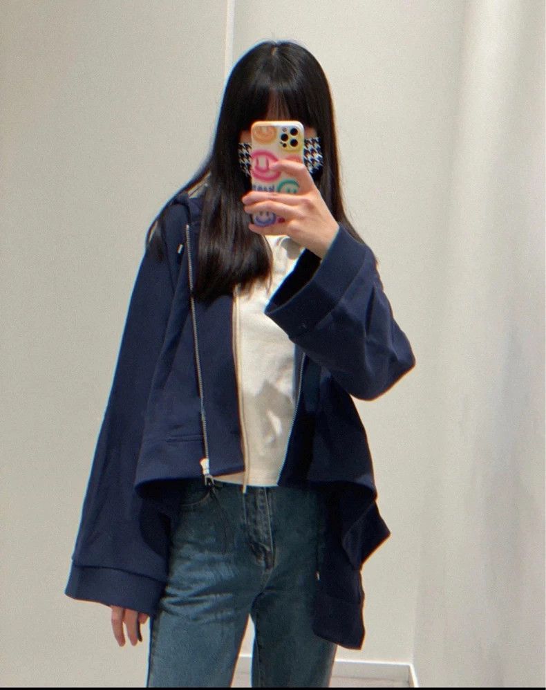 Loewe loewe Zipper hooded cape irregular coat 2506-Nextarrow Size US XXS / EU 40 - 1 Thumbnail