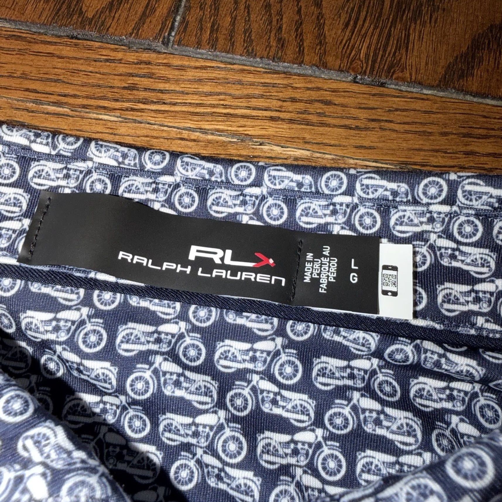 RLX Ralph Lauren RLX Ralph Lauren Performance Polo Men Large Blue Motorcycle Golf PFC Biker Mens Size US L / EU 52-54 / 3 - 3 Thumbnail