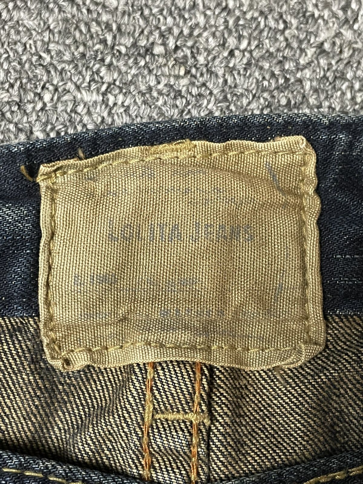 Japanese Brand × Vintage LOLITA JEANS Owl Rusty Blue Distressed Denim (92) Size US 32 / EU 48 - 16 Thumbnail