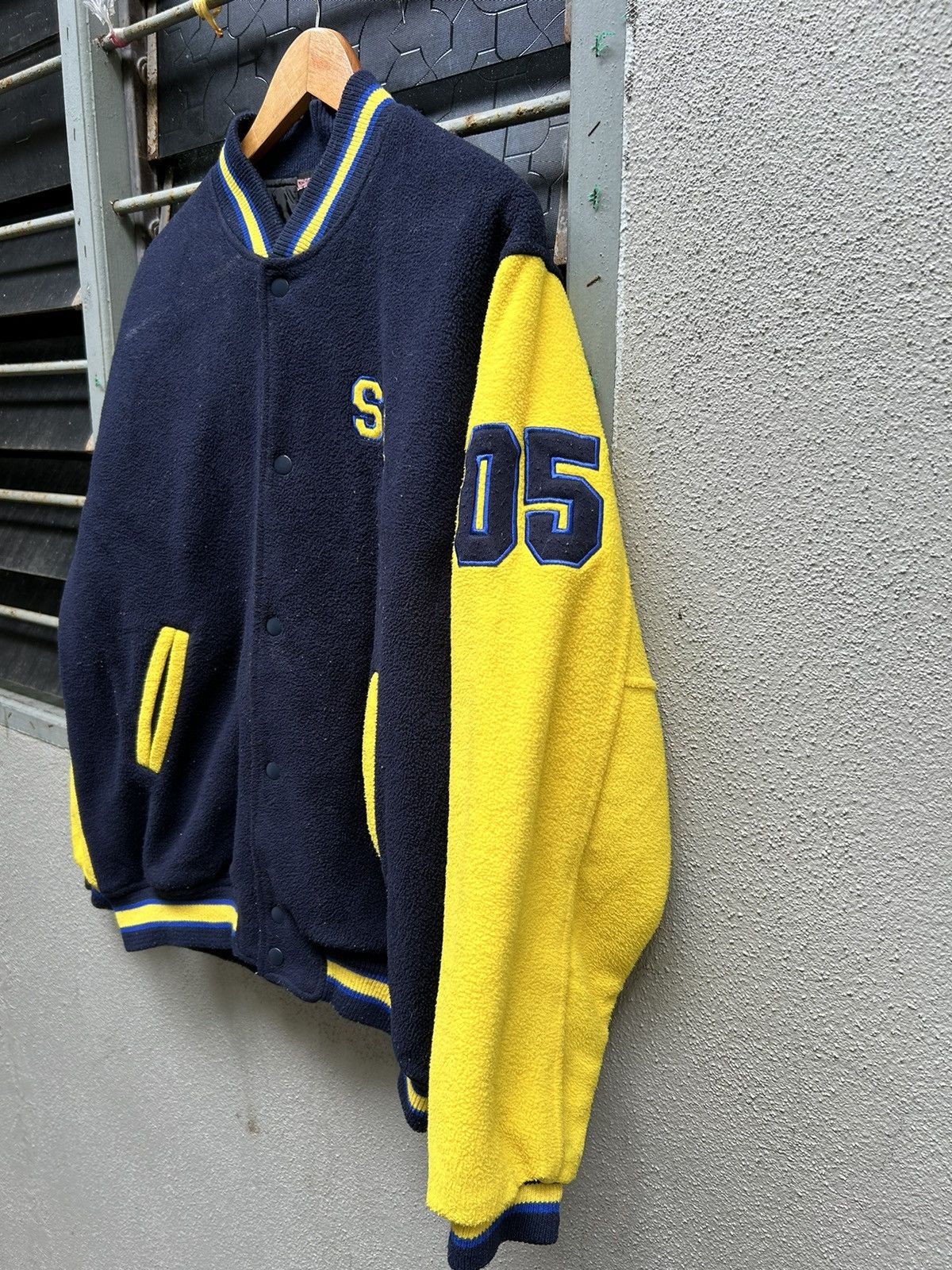 Designer Vintage Spalding Usa Fleece Jacket Size US XL / EU 56 / 4 - 4 Thumbnail