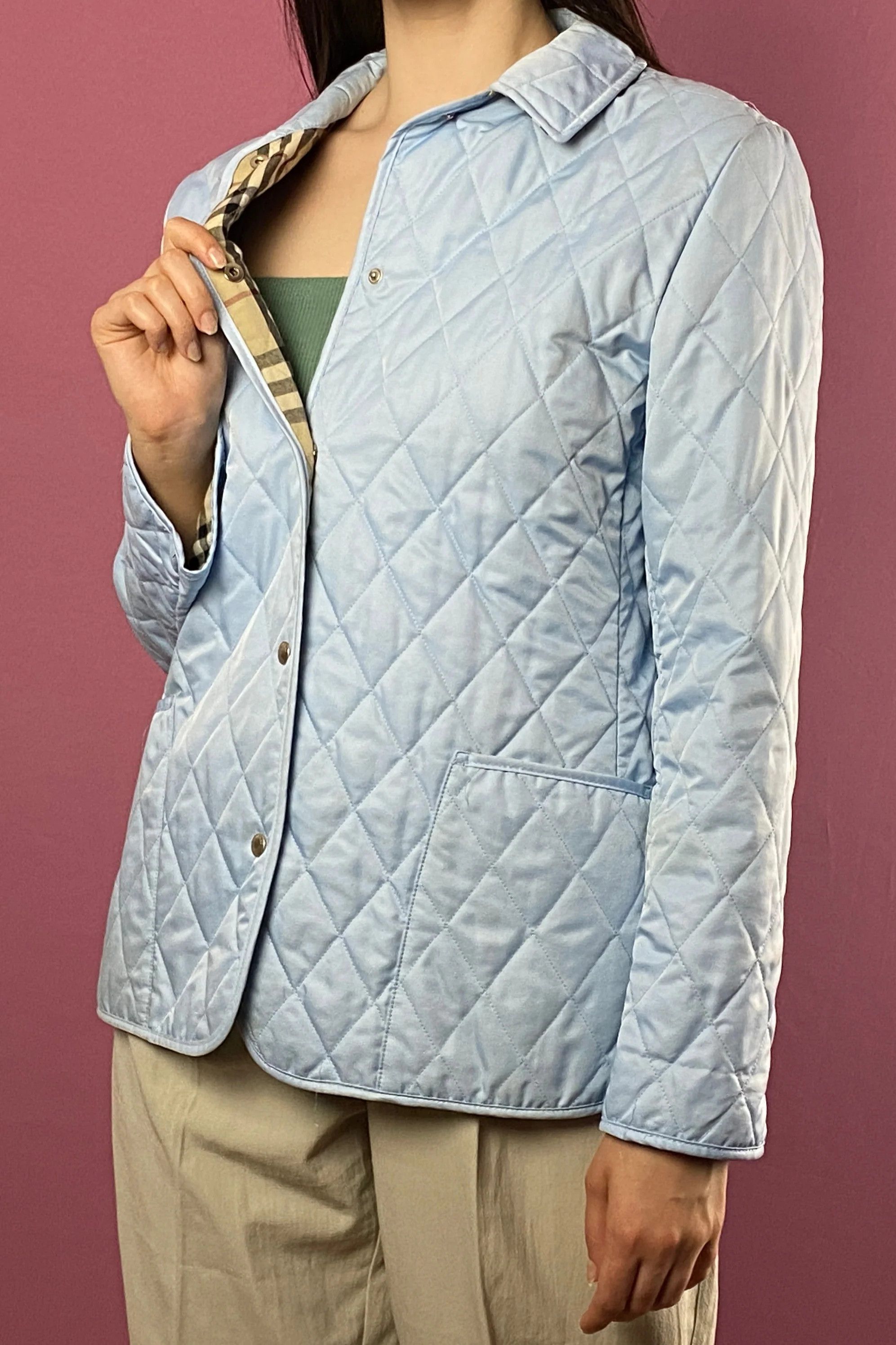 Burberry Burberry London Vintage Women's Quilted Jacket - S Size S / US 4 / IT 40 - 3 Thumbnail