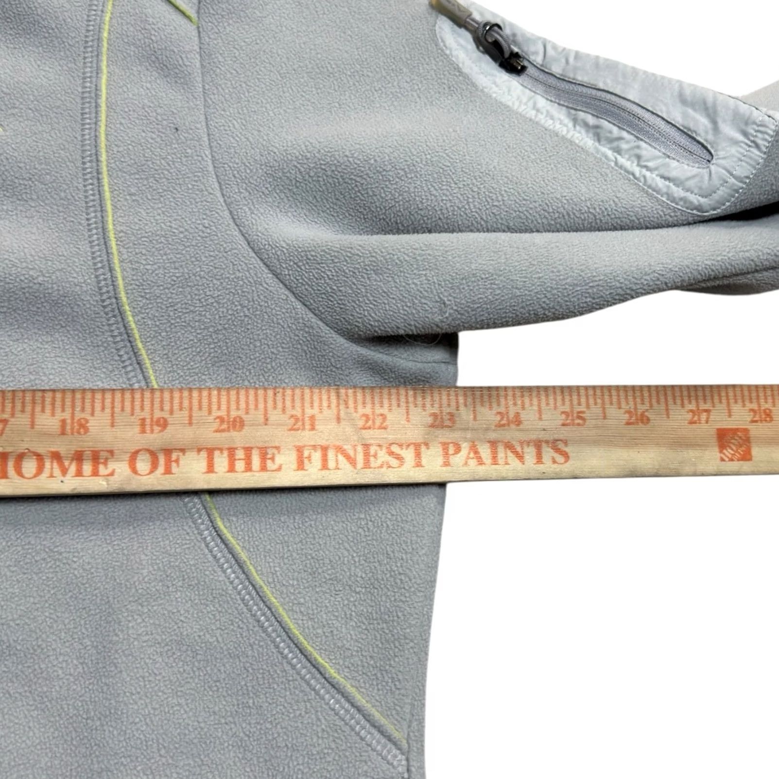 K-Way K-Way Jacket Women 1XL Gray Sherpa Fleece Full Zip Pockets Outdoor Warm Size XL / US 12-14 / IT 48-50 - 4 Thumbnail