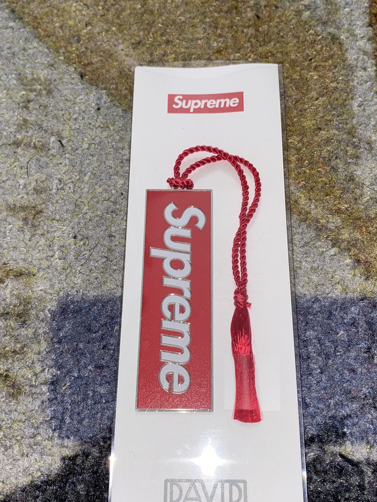 Supreme David Howell & Co. Metal Bookmark