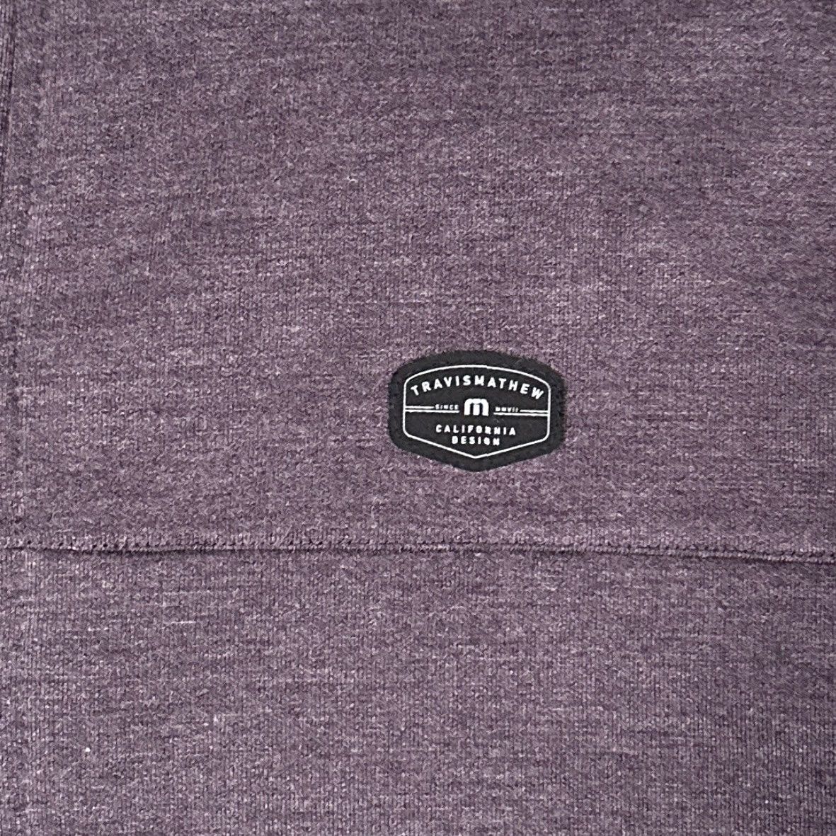 TravisMathew Travis Mathew Jacket Mens XL Heather Purple Full Zip Size US XL / EU 56 / 4 - 3 Thumbnail