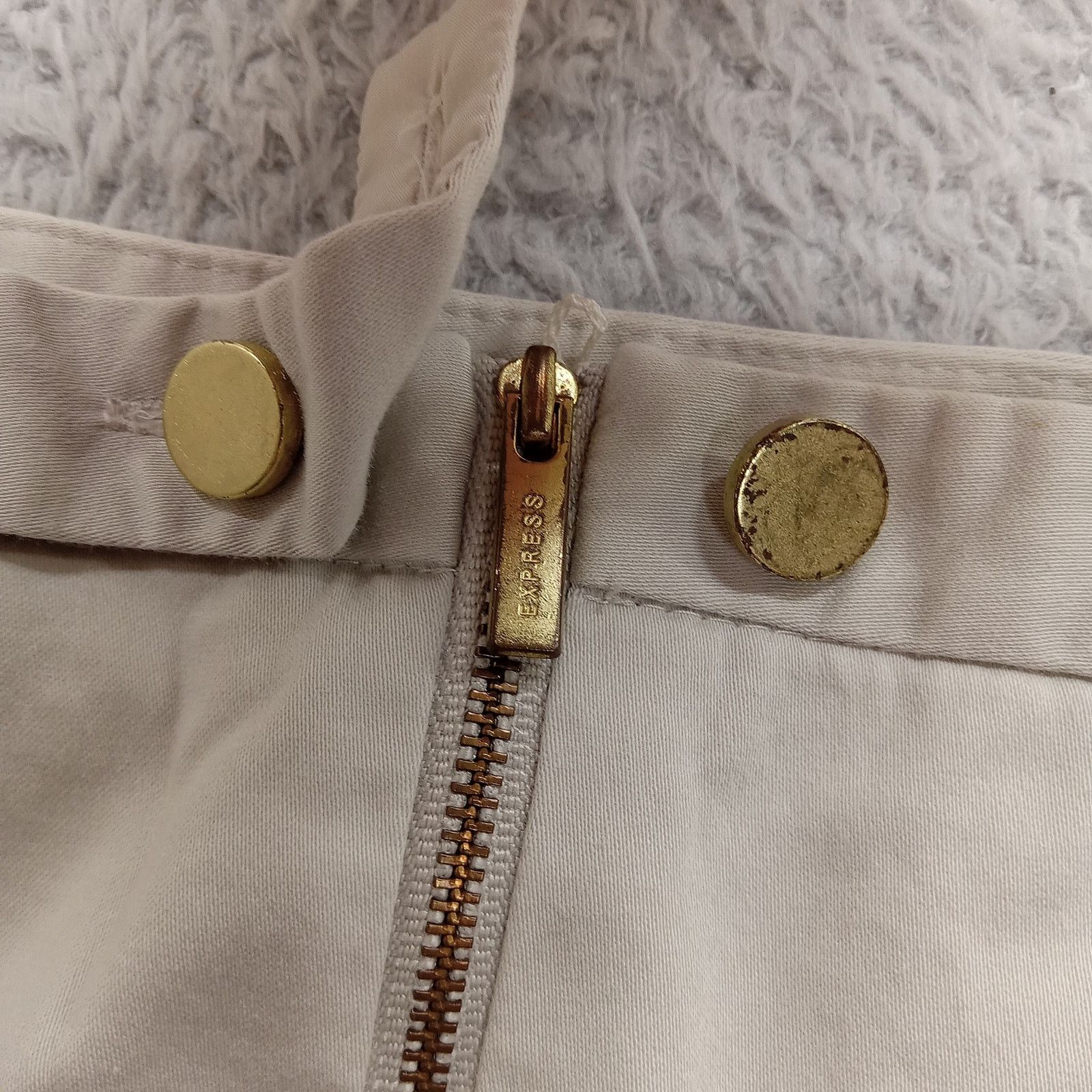 Express New York & Company Skirt Women's 6 Straight Side Zip Size 27" / US 4 / IT 40 - 3 Thumbnail