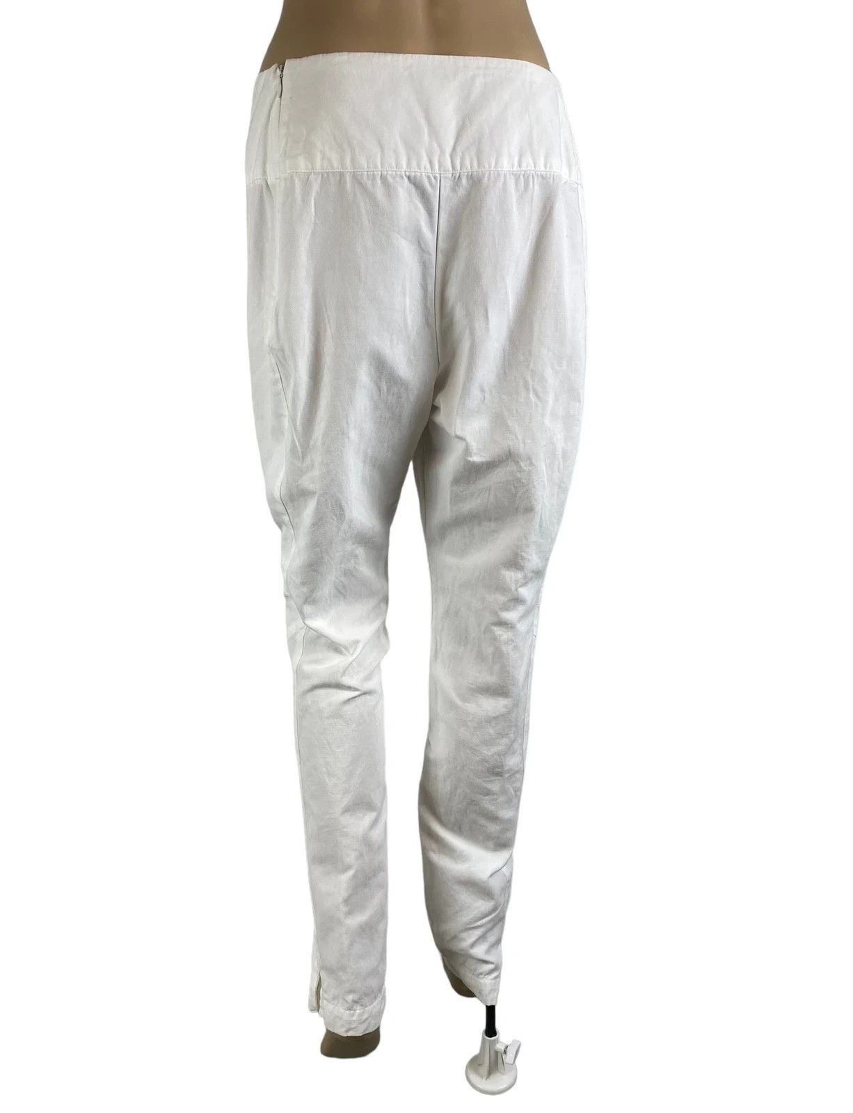 Sarah Pacini Sarah Pacini Cotton Linen Pants size 1 Size 27" / US 4 / IT 40 - 7 Thumbnail