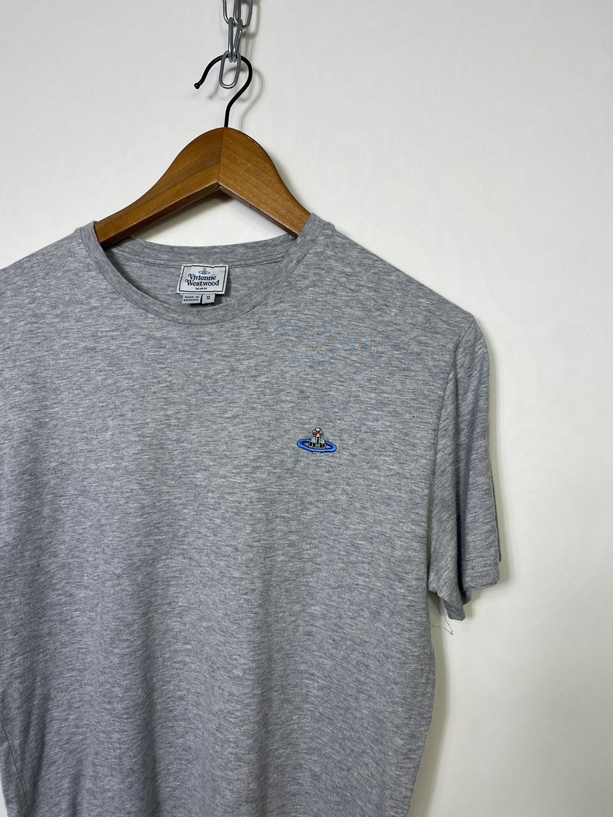Vivienne Westwood Vivienne Westwood Small Logo Classic Grey T-shirt Tee Size US S / EU 44-46 / 1 - 2 Thumbnail