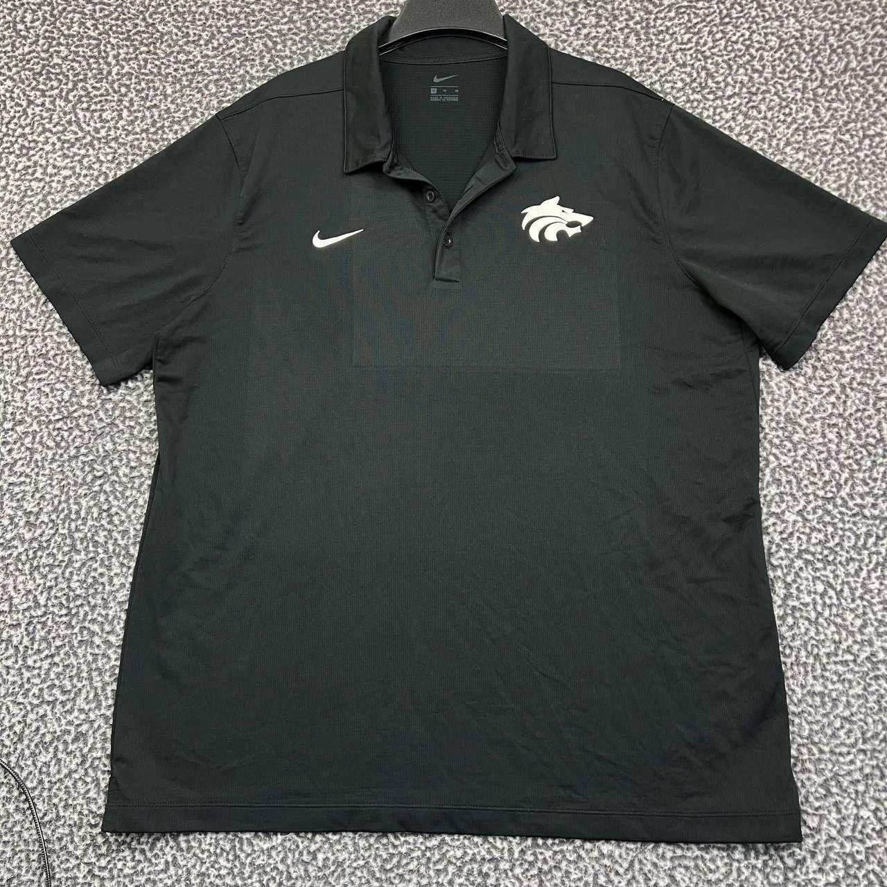 Nike Nike Polo Shirt Men Black Kansas State Wildcats NCAA XL Size US XL / EU 56 / 4 - 1 Thumbnail