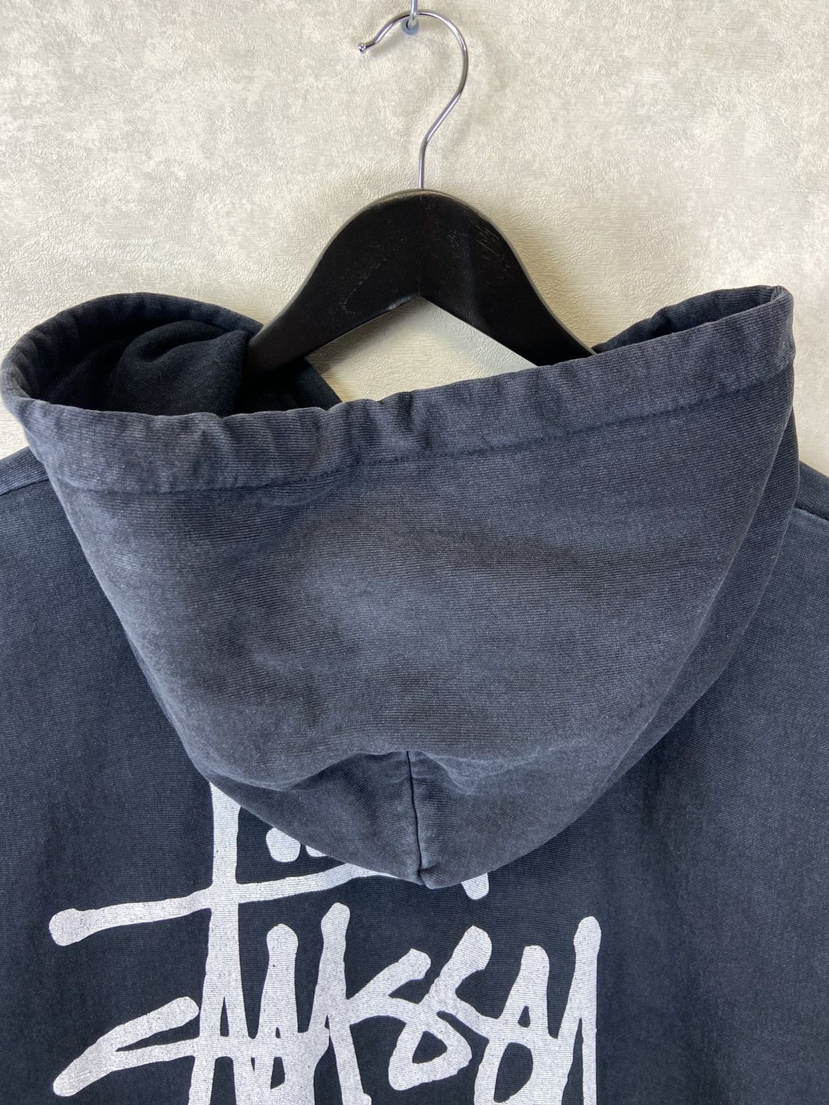 Stussy Stussy Pigment Dyed Distressed Hoodie XXL Oversize Size US XXL / EU 58 / 5 - 3 Thumbnail