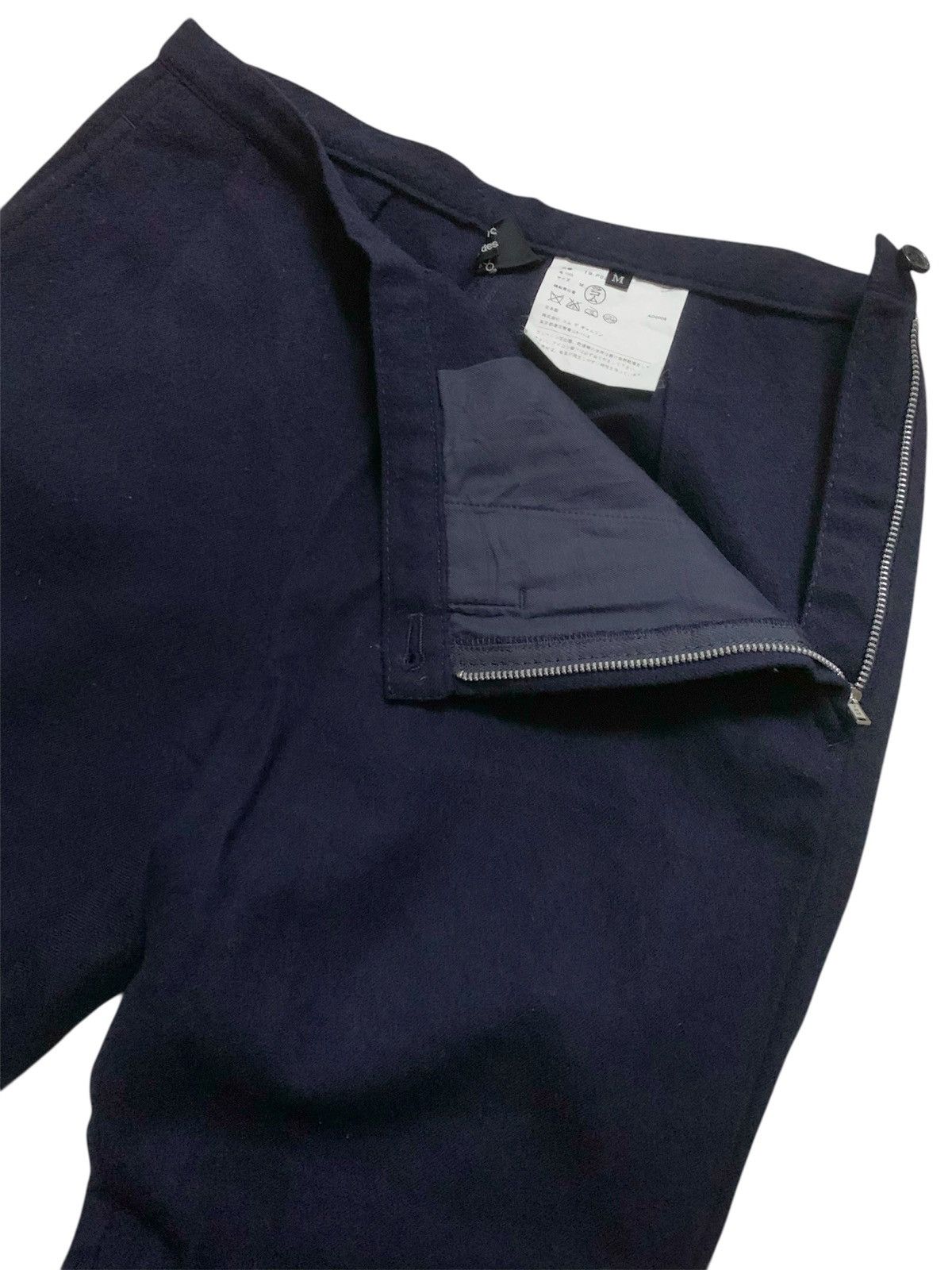 Comme des Garcons 💥 Rei Kawakubo Comme Des Garcons Tricot Navy Pant Size 27" / US 4 / IT 40 - 1 Thumbnail