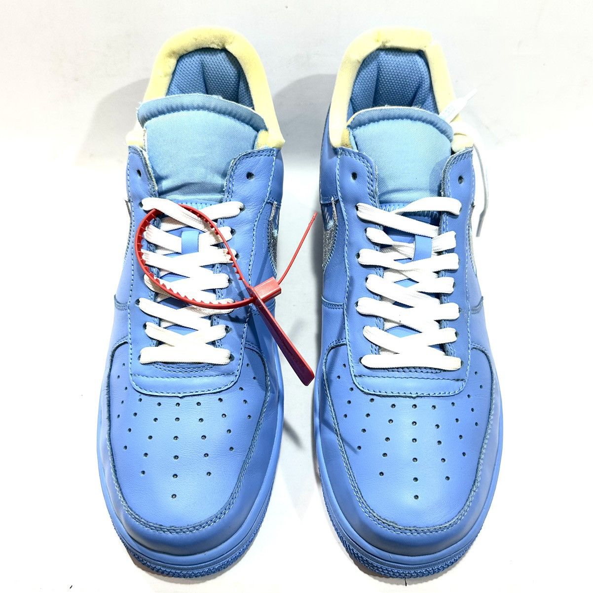 Nike × Off-White Nike Air Force 1 Low x Off-White MCA University Blue Size US 12 / EU 45 - 3 Thumbnail
