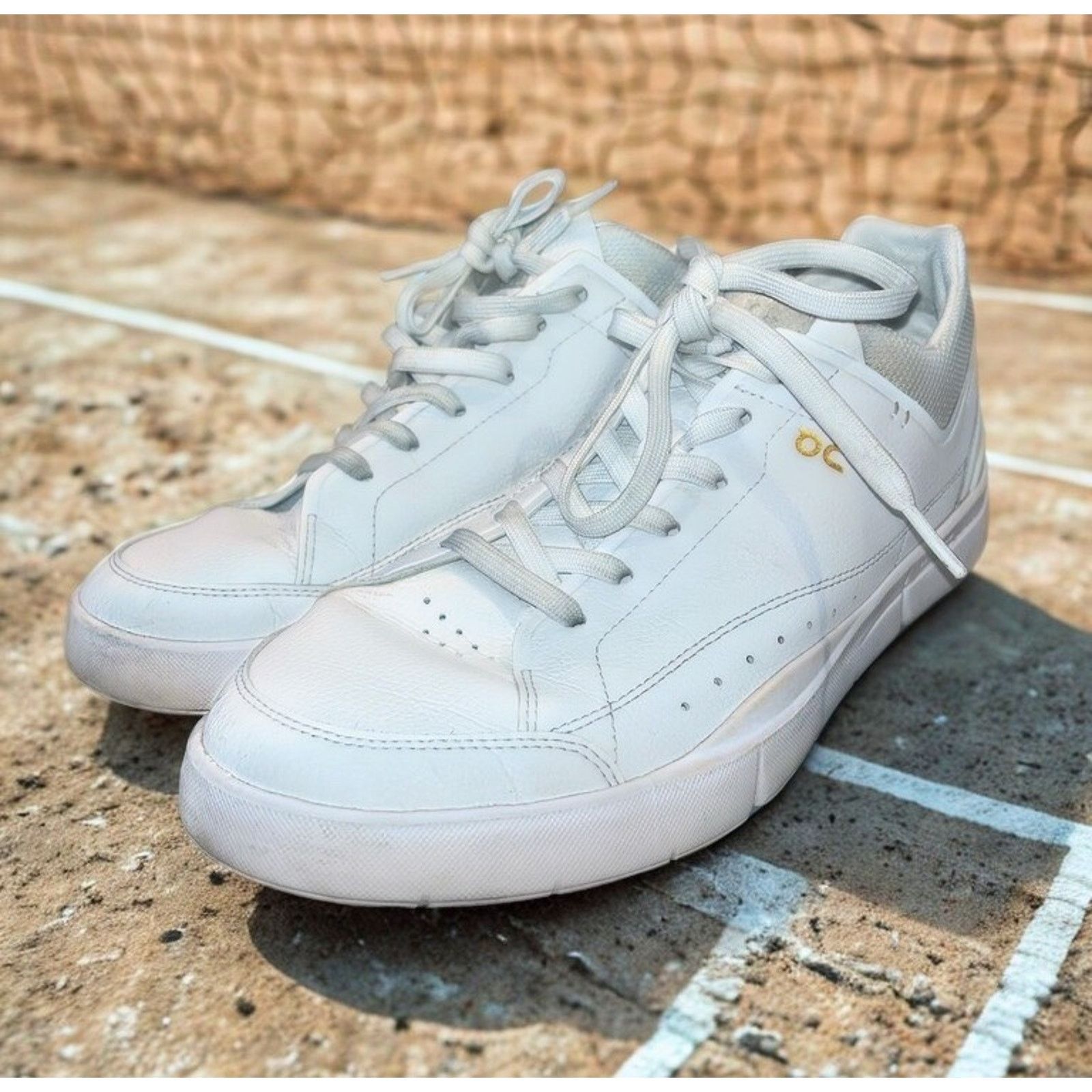 On On The Roger Centre Court White Gum Sneakers Men’s 9.5 Size US 9.5 / EU 42-43 - 11 Thumbnail