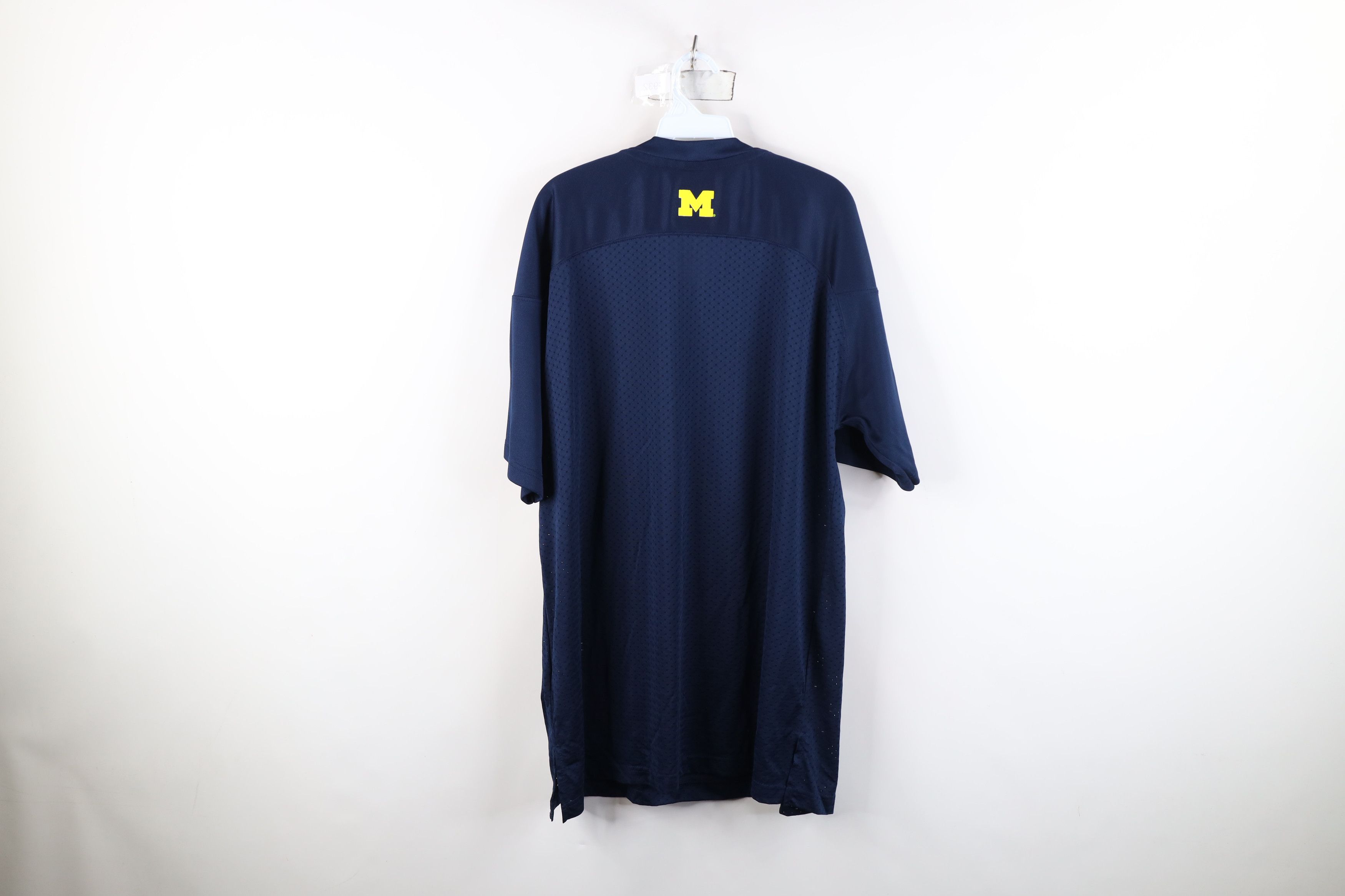 Adidas Adidas University of Michigan Football Practice Jersey Blue Size US XL / EU 56 / 4 - 11 Thumbnail