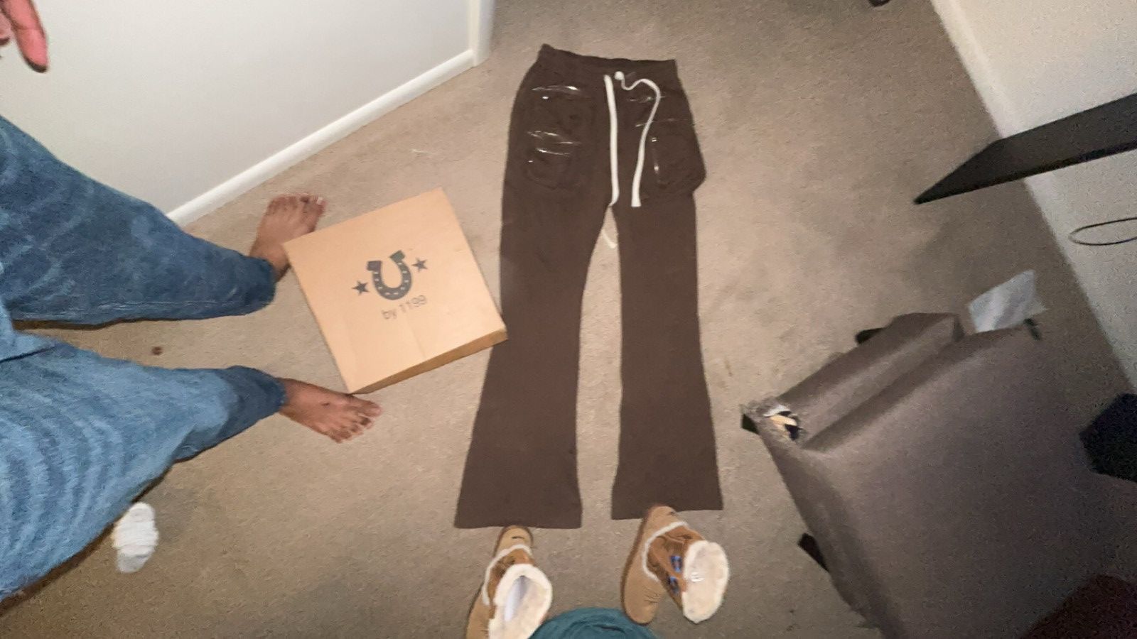 Japanese Brand × Vintage Aosuism brown rare sweatpants Size US 40 / EU 56 - 1 Thumbnail
