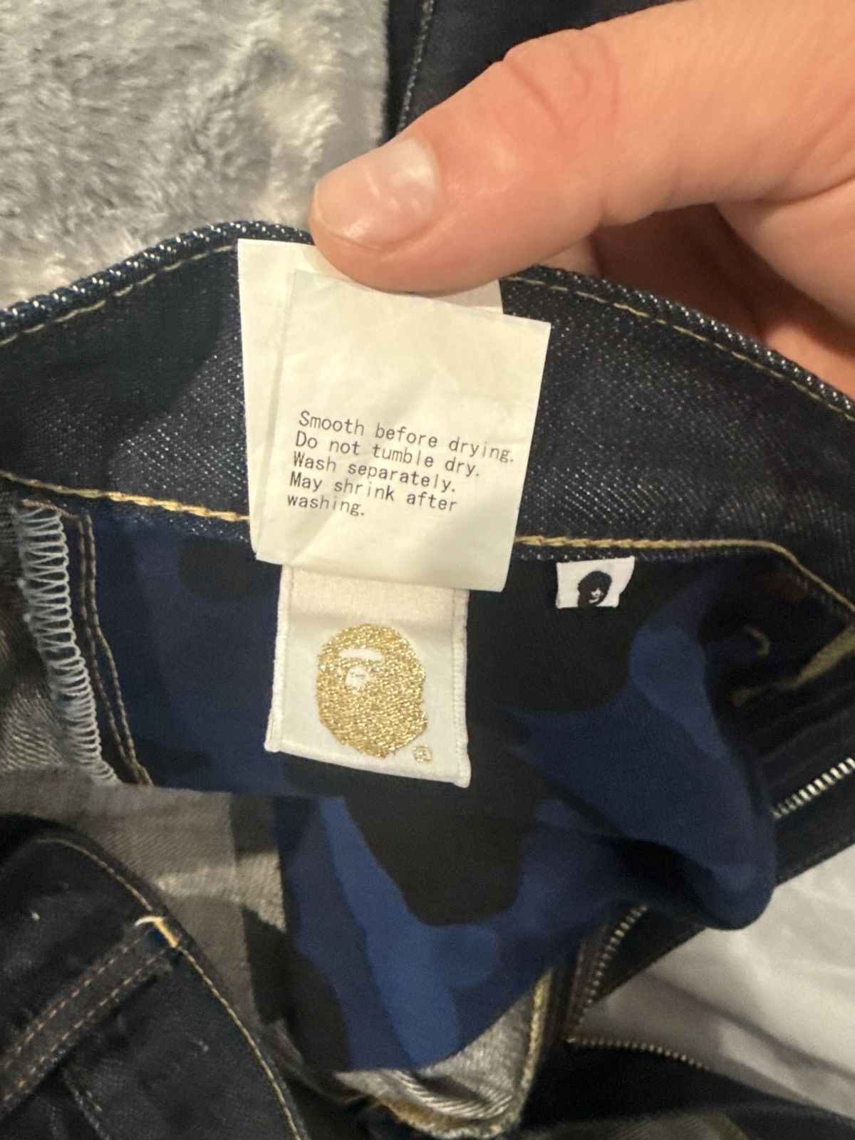 Bape A Bathing ape salvage denim Size US 32 / EU 48 - 5 Thumbnail