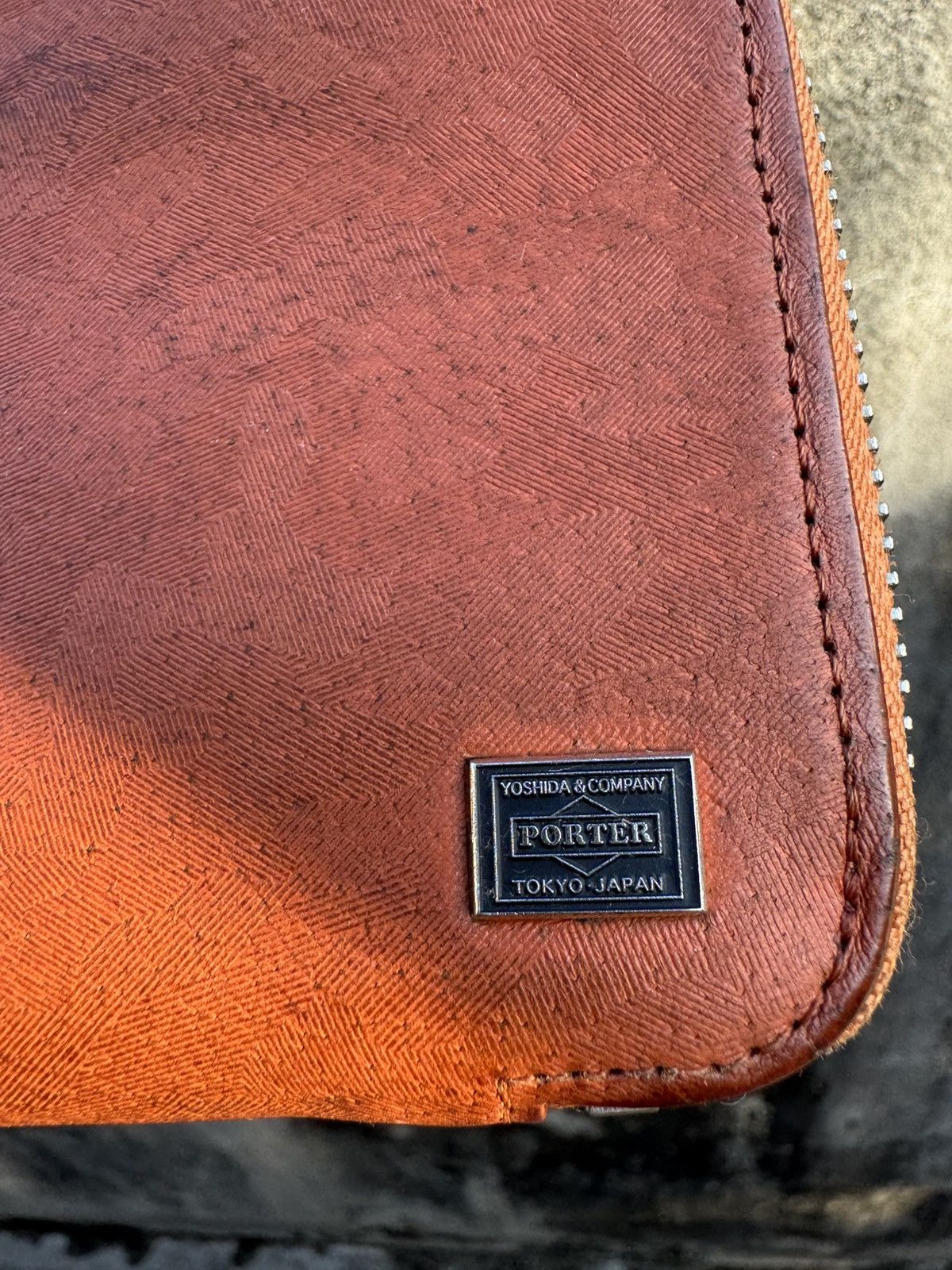 Porter Porter L Shapped Zipper Leather Wallet Size ONE SIZE - 3 Thumbnail