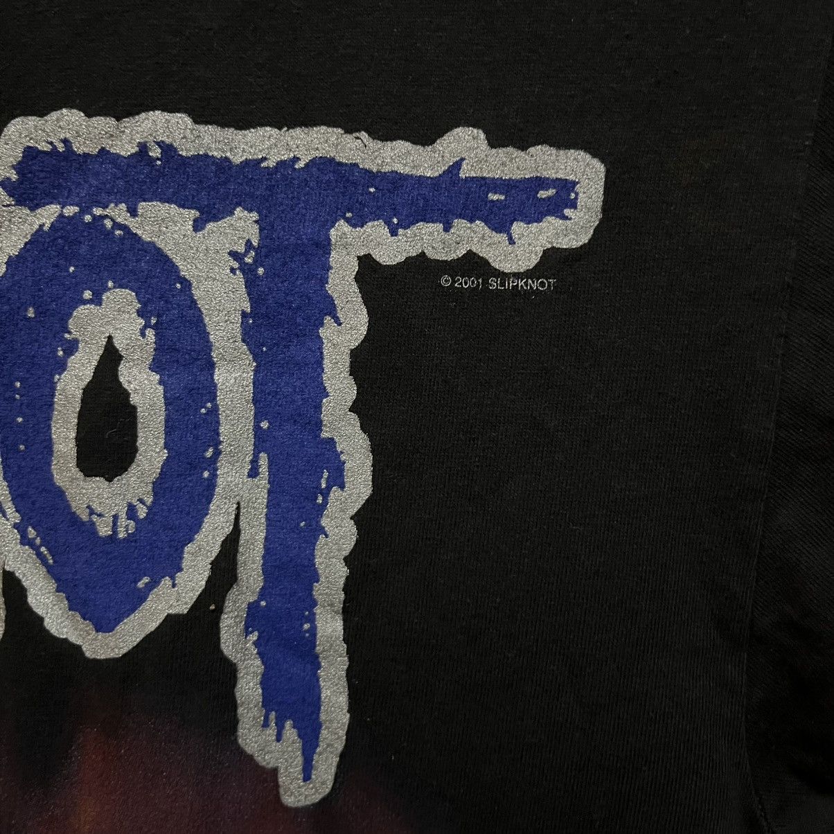 Slipknot × Vintage Vintage 2001 Slipknot T Shirt Size US L / EU 52-54 / 3 - 8 Thumbnail
