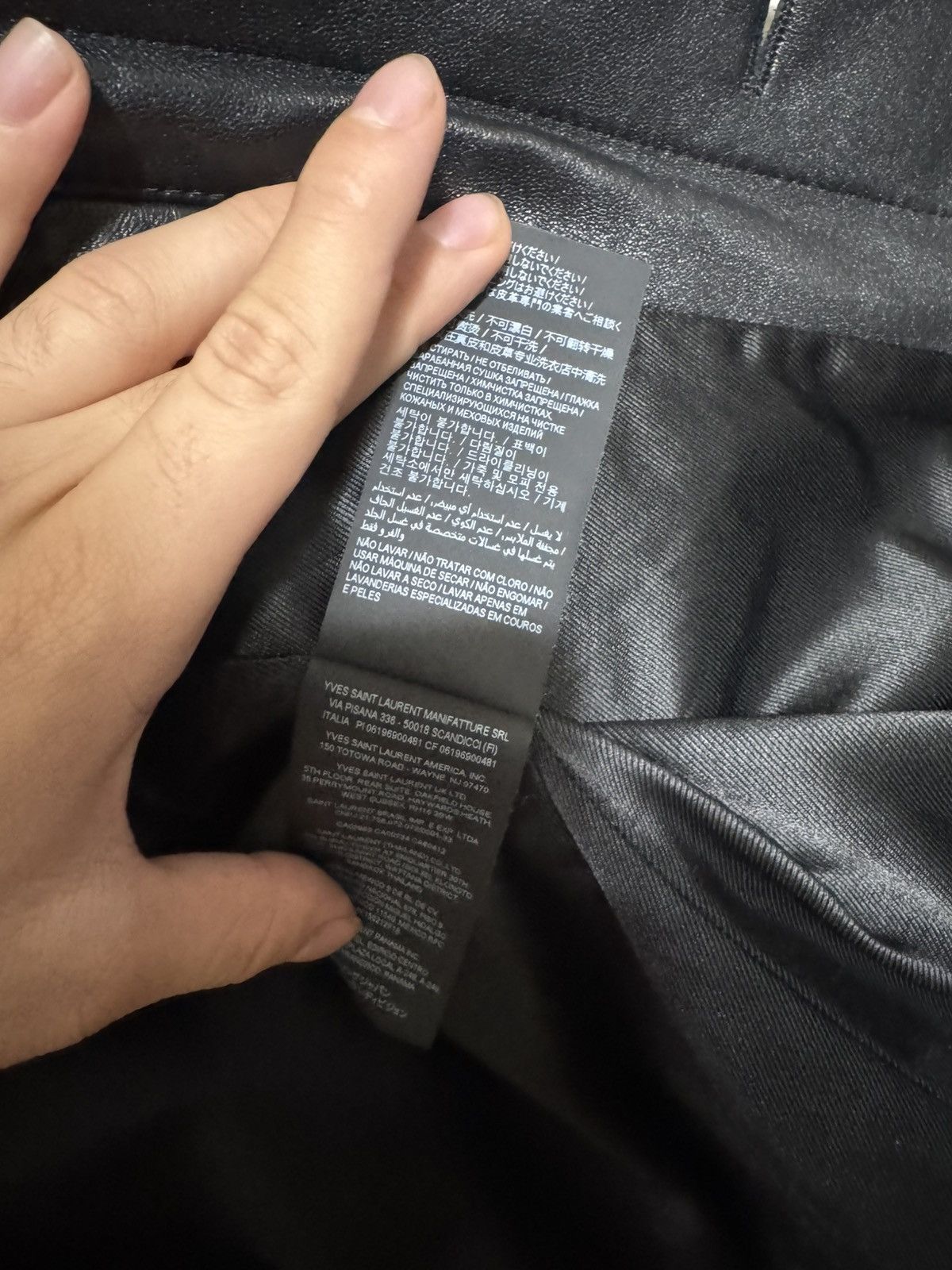 Saint Laurent Paris Saint Laurent Leather Trucker Jacket Size US M / EU 48-50 / 2 - 5 Thumbnail