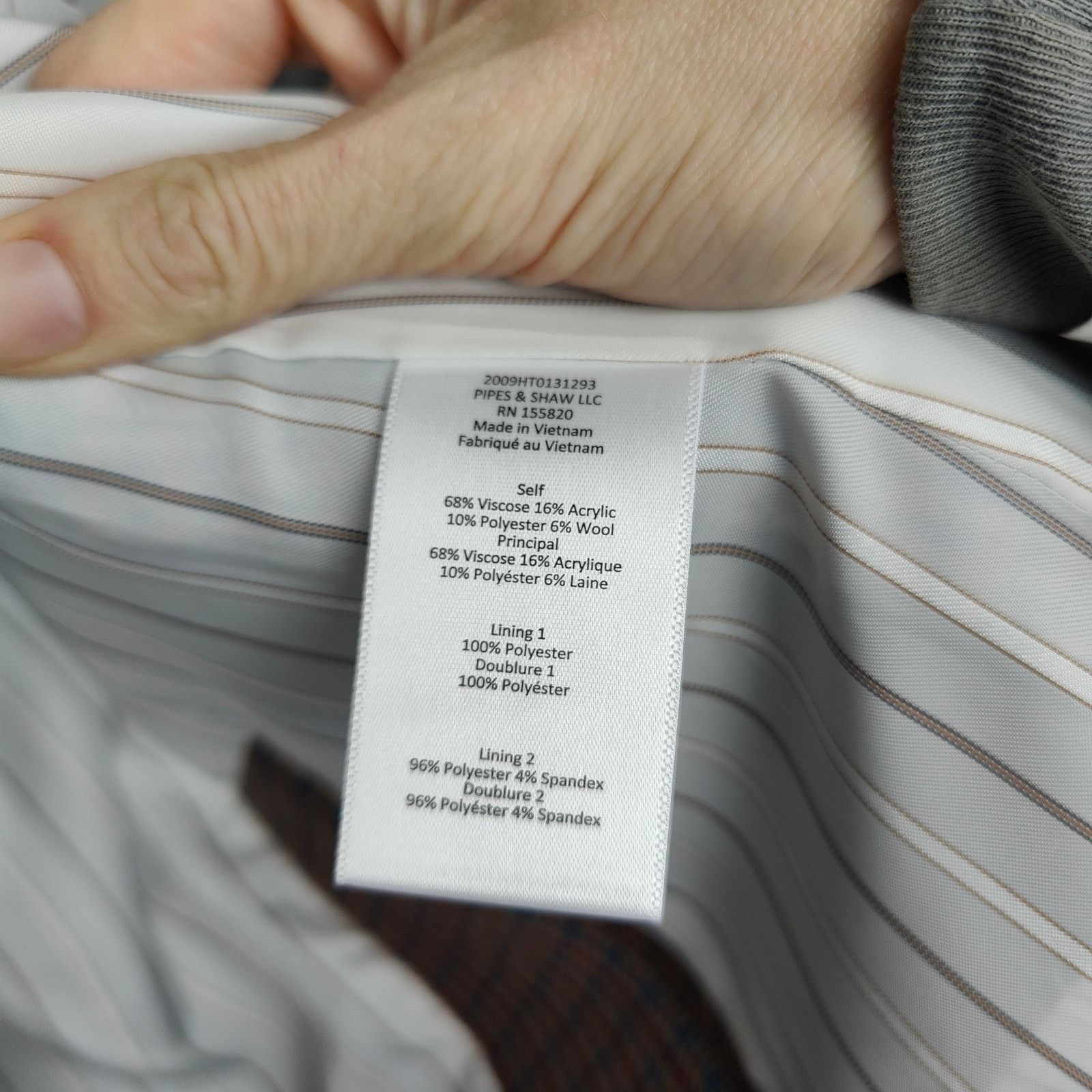 Veronica Beard Veronica Beard Dickey Jacket Womens 8 Upcollar Plaid Brown Size M / US 6-8 / IT 42-44 - 9 Thumbnail