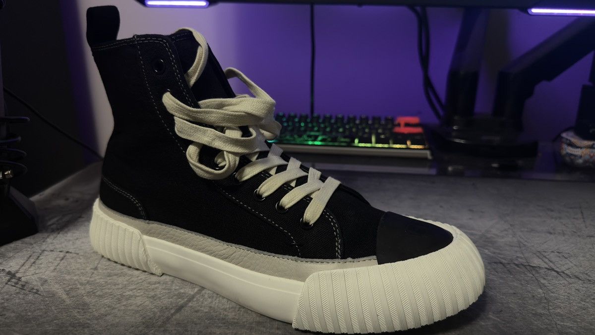 Rag & Bone Rag & Bone Black Jones High Top Sneaker Size US 9 / EU 42 - 8 Thumbnail