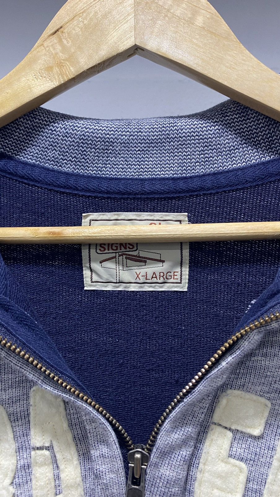 Japanese Brand × Vintage Vintage Halfzipper Sweatshirt Size US L / EU 52-54 / 3 - 4 Thumbnail