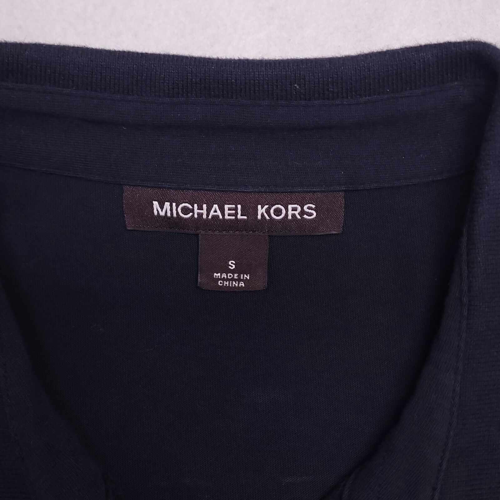 Michael Kors Michael Kors Short Sleeve Polo Shirt Mens Size Small S Black Size US S / EU 44-46 / 1 - 3 Thumbnail