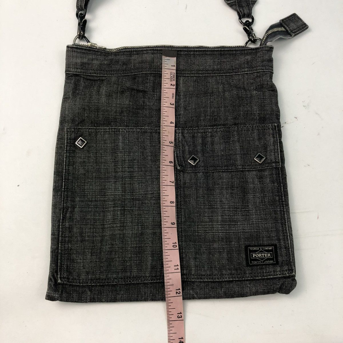 Porter ‼️YES‼️ PORTER DENIME CROSSBODY SLING BAG Size ONE SIZE - 12 Thumbnail