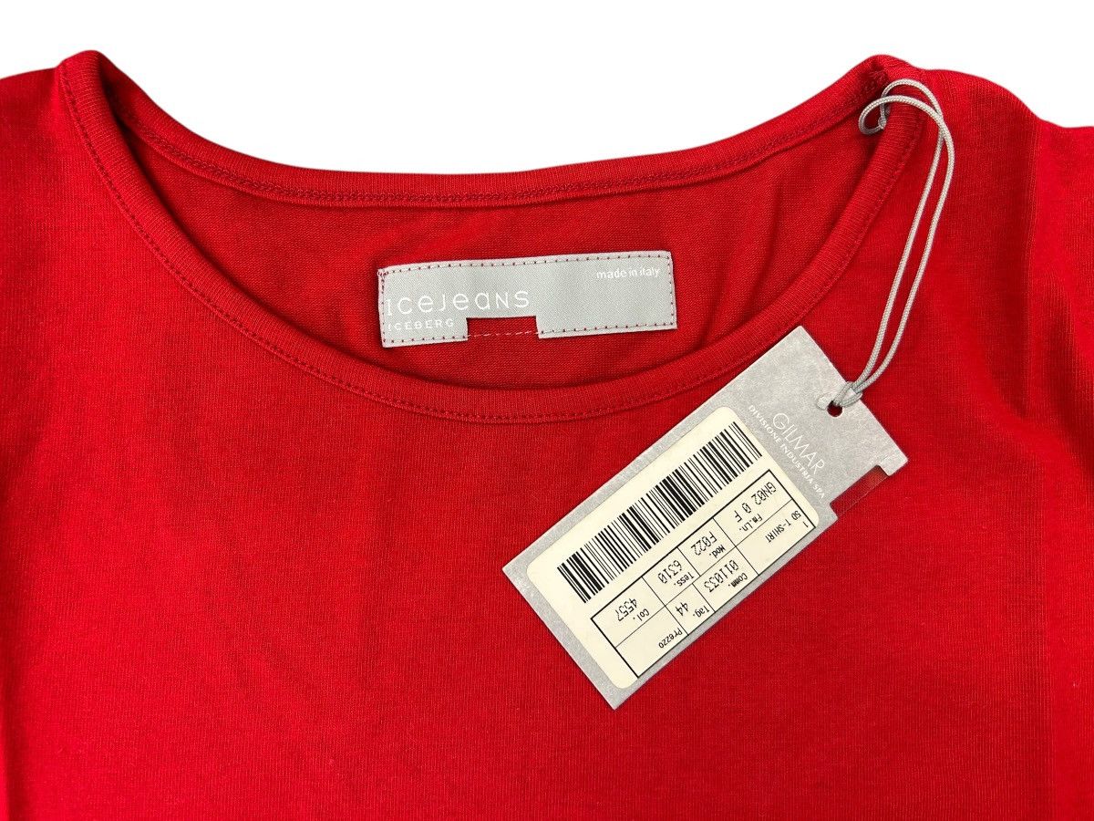 Iceberg Vintage Iceberg Ice Jeans Logo Tee - Red -size (IT 44) Size M / US 6-8 / IT 42-44 - 3 Thumbnail