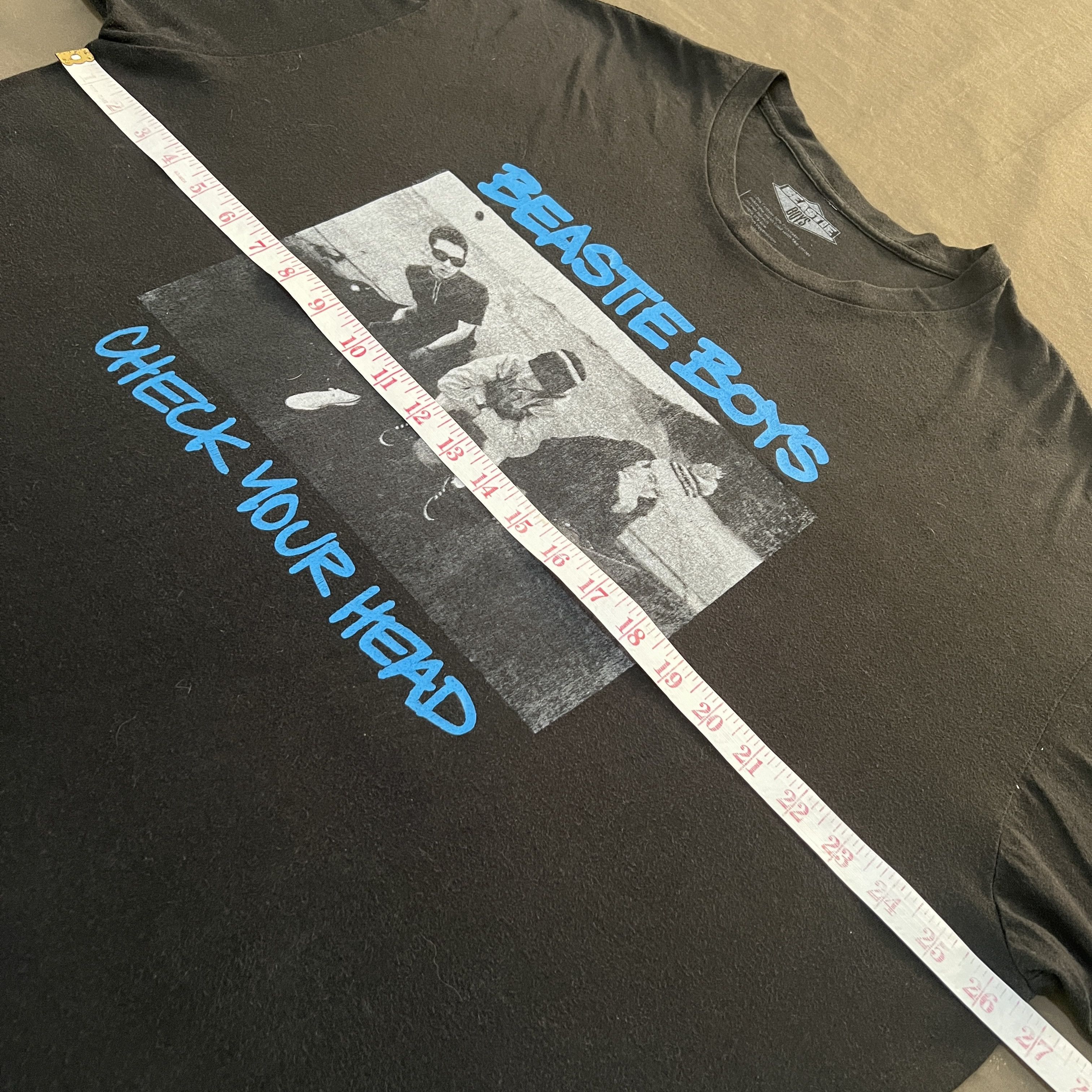Rap Tees Beastie Boys Check Your Head Tee Shirt 2XL Size US XXL / EU 58 / 5 - 6 Thumbnail