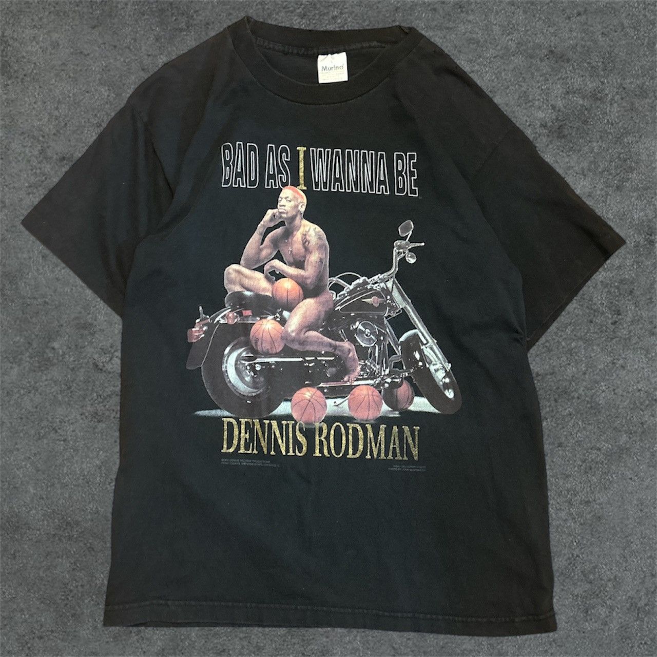 Vintage Vintage 1996 Dennis Rodman 'Bad As I Wanna Be' Size US L / EU 52-54 / 3 - 1 Thumbnail