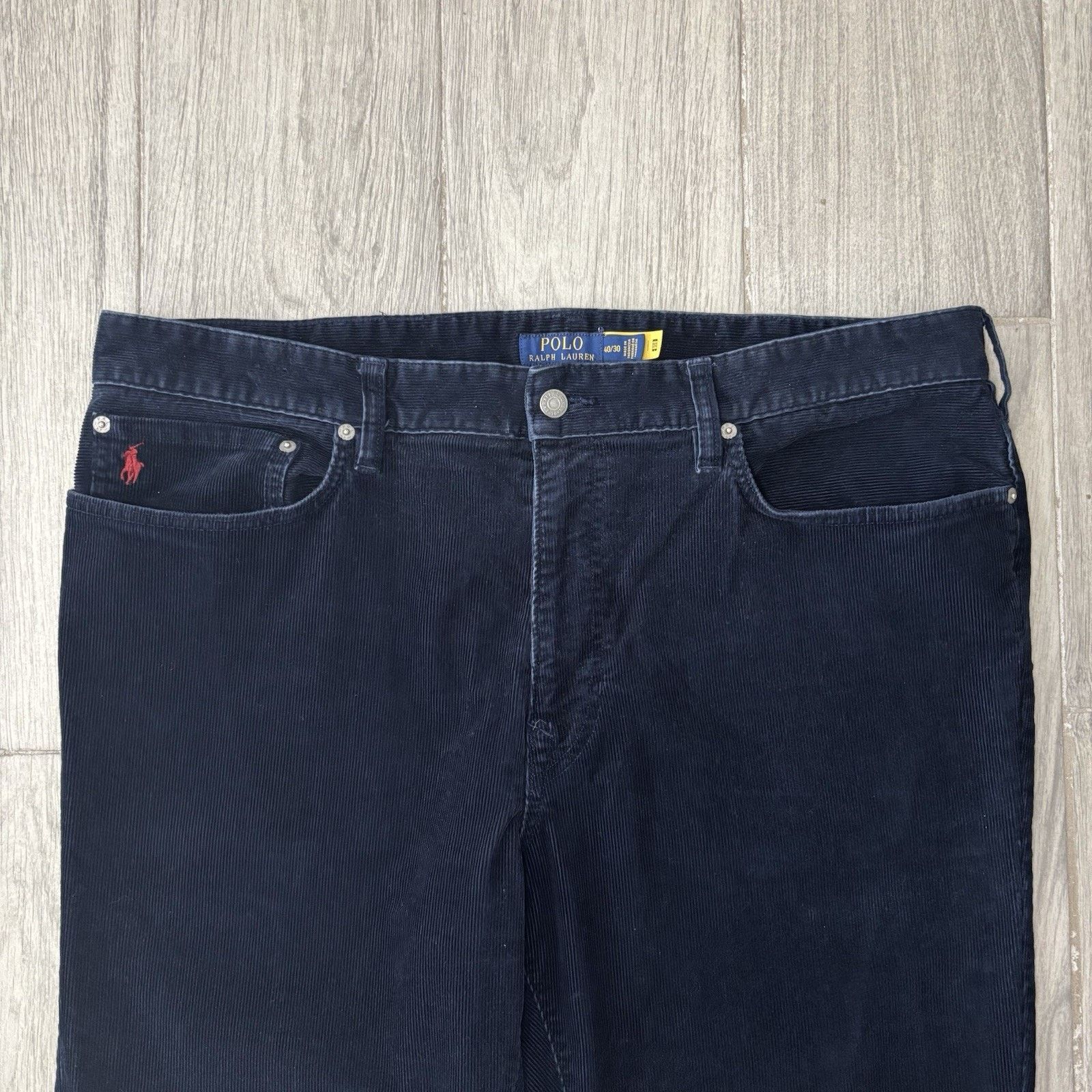 Polo Ralph Lauren Polo Ralph Lauren Pants The Varick Corduroy Blue Men’s 40x30 Size US 40 / EU 56 - 2 Thumbnail