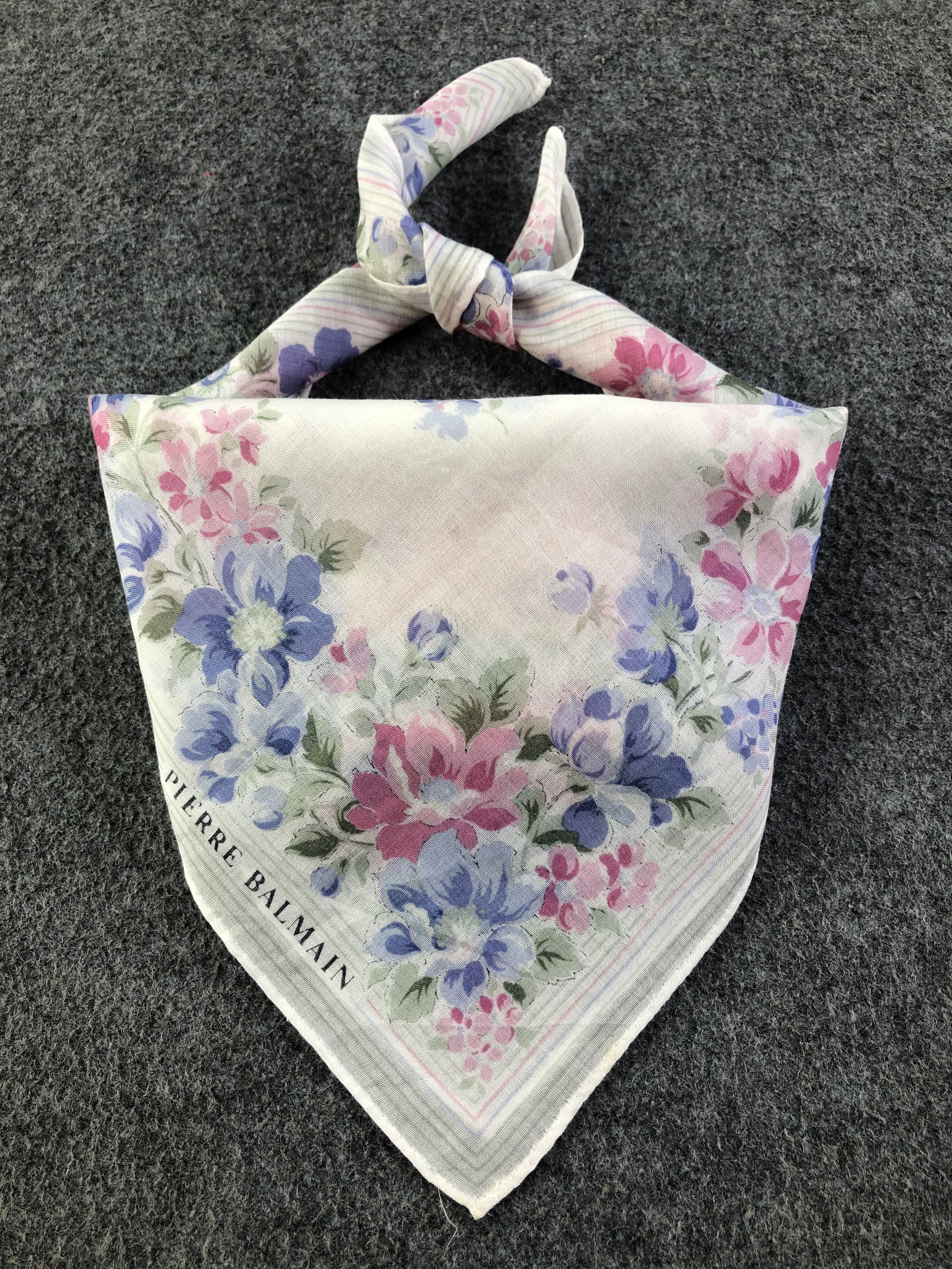 Pierre Balmain × Vintage Pierre Balmain Handkerchief / Bandana / Neckerchief Size ONE SIZE - 1 Thumbnail