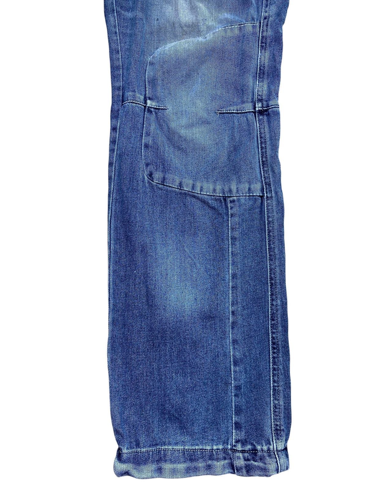Japanese Brand Japanese Brand Faded Blue Wash Style Jeans Size US 34 / EU 50 - 6 Thumbnail