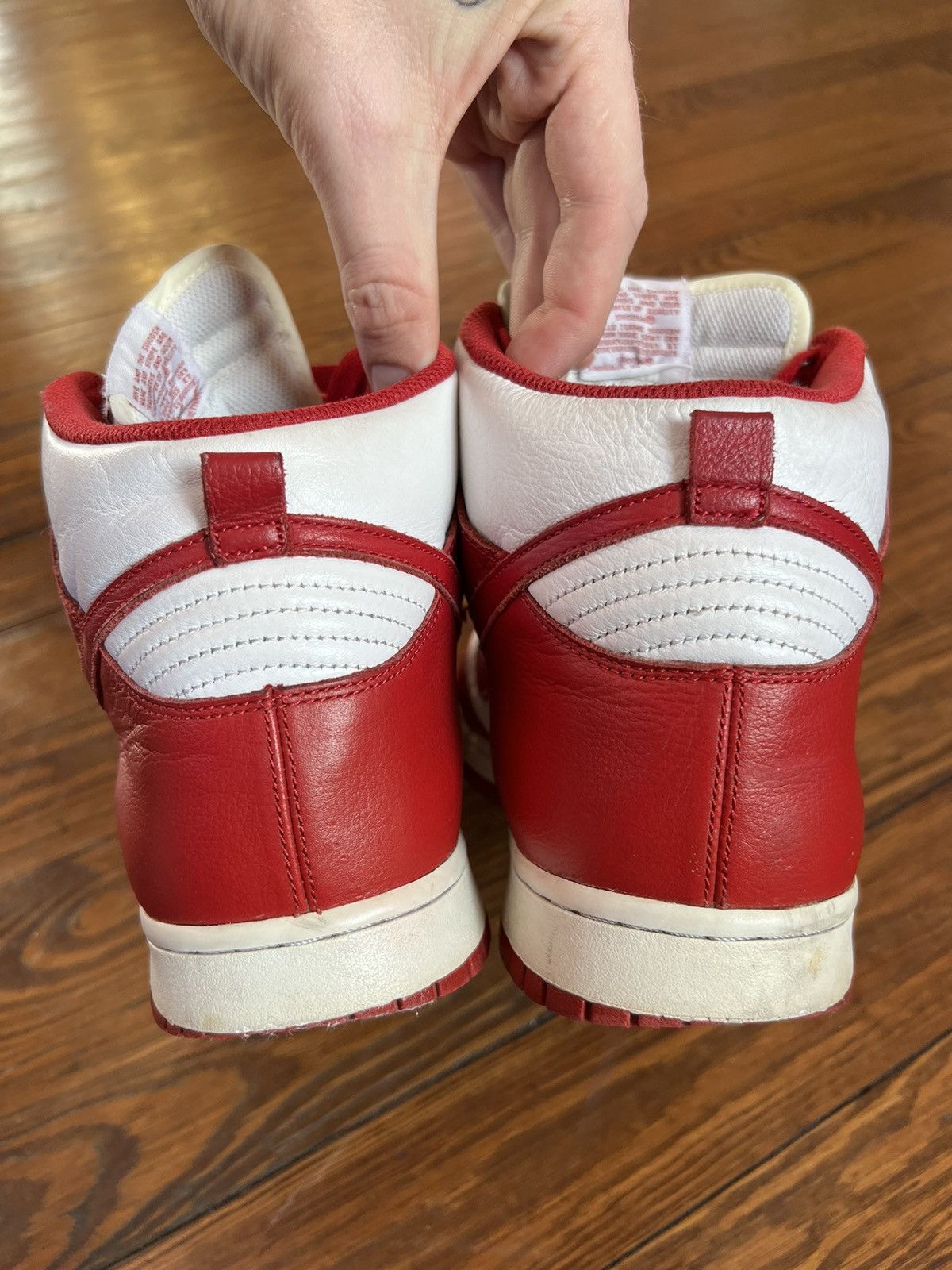 Nike Nike Dunk High St Johns Be True University Red Size US 13 / EU 46 - 5 Thumbnail