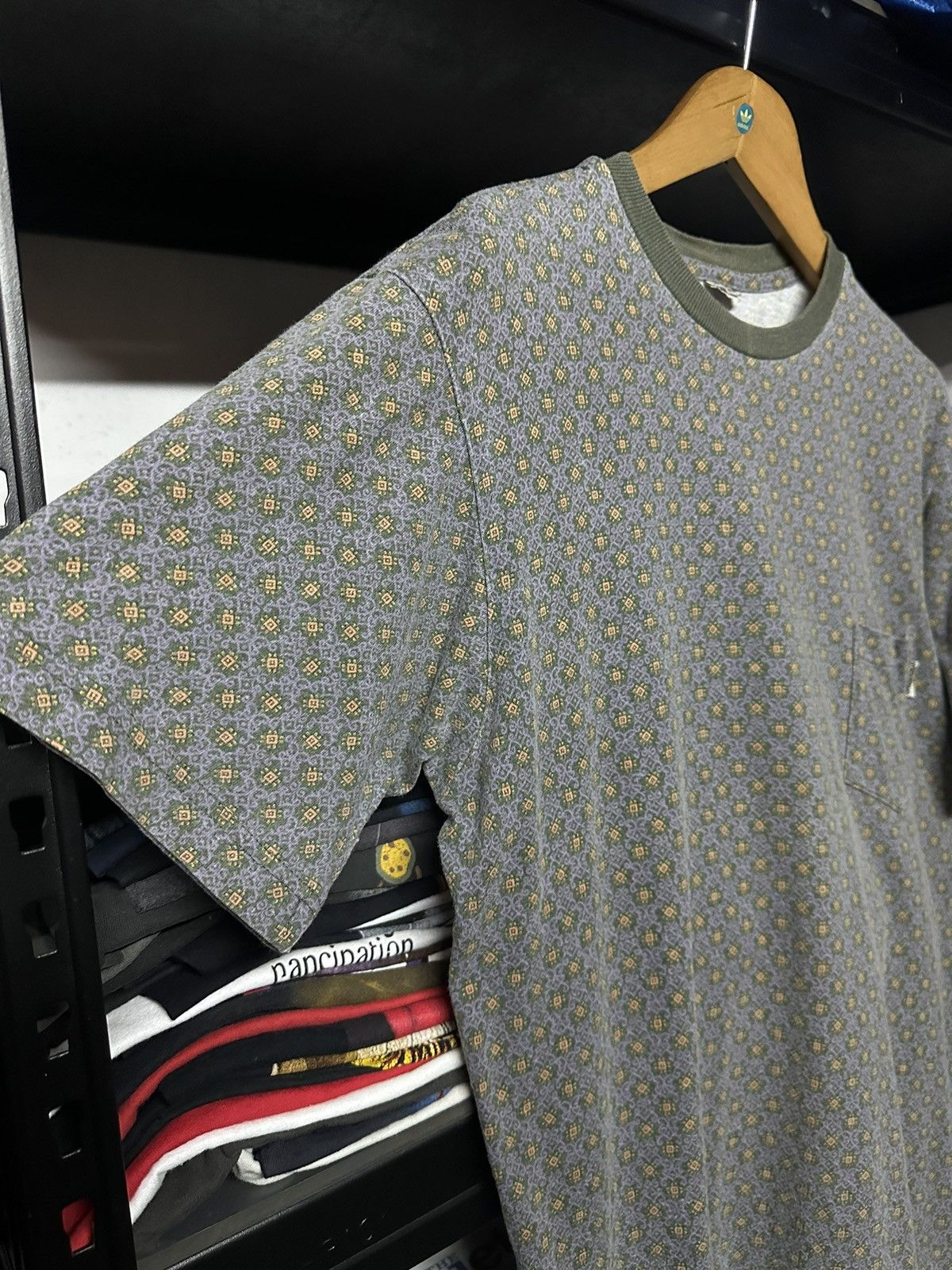 Stussy Rare Vintage 80s Stussy Polka Dot Pocket Tee Size US L / EU 52-54 / 3 - 6 Thumbnail