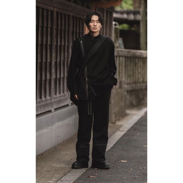 OAMC Argon belted tailored trousers Size US 32 / EU 48 - 1 Thumbnail