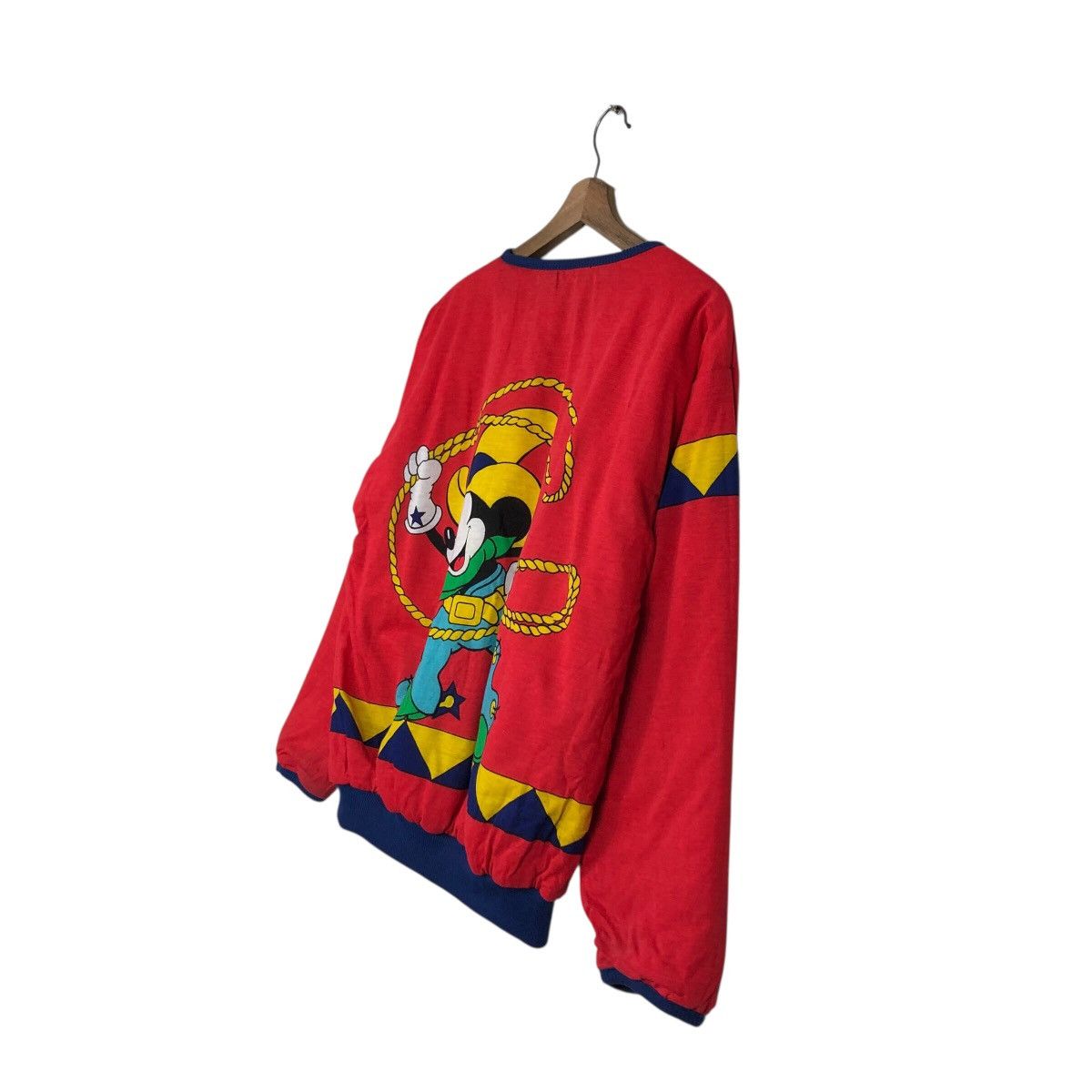 Vintage Vintage Sweatshirt Long Sleeve Mickey Mouse Cartoon BigLogo Size US M / EU 48-50 / 2 - 11 Thumbnail